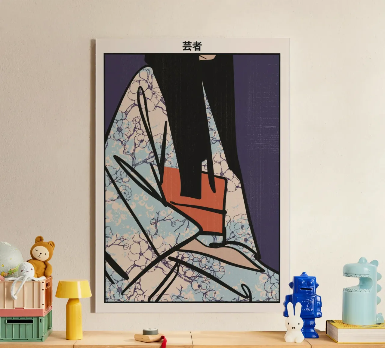 Geisha plexiglass da PurePeachStudio