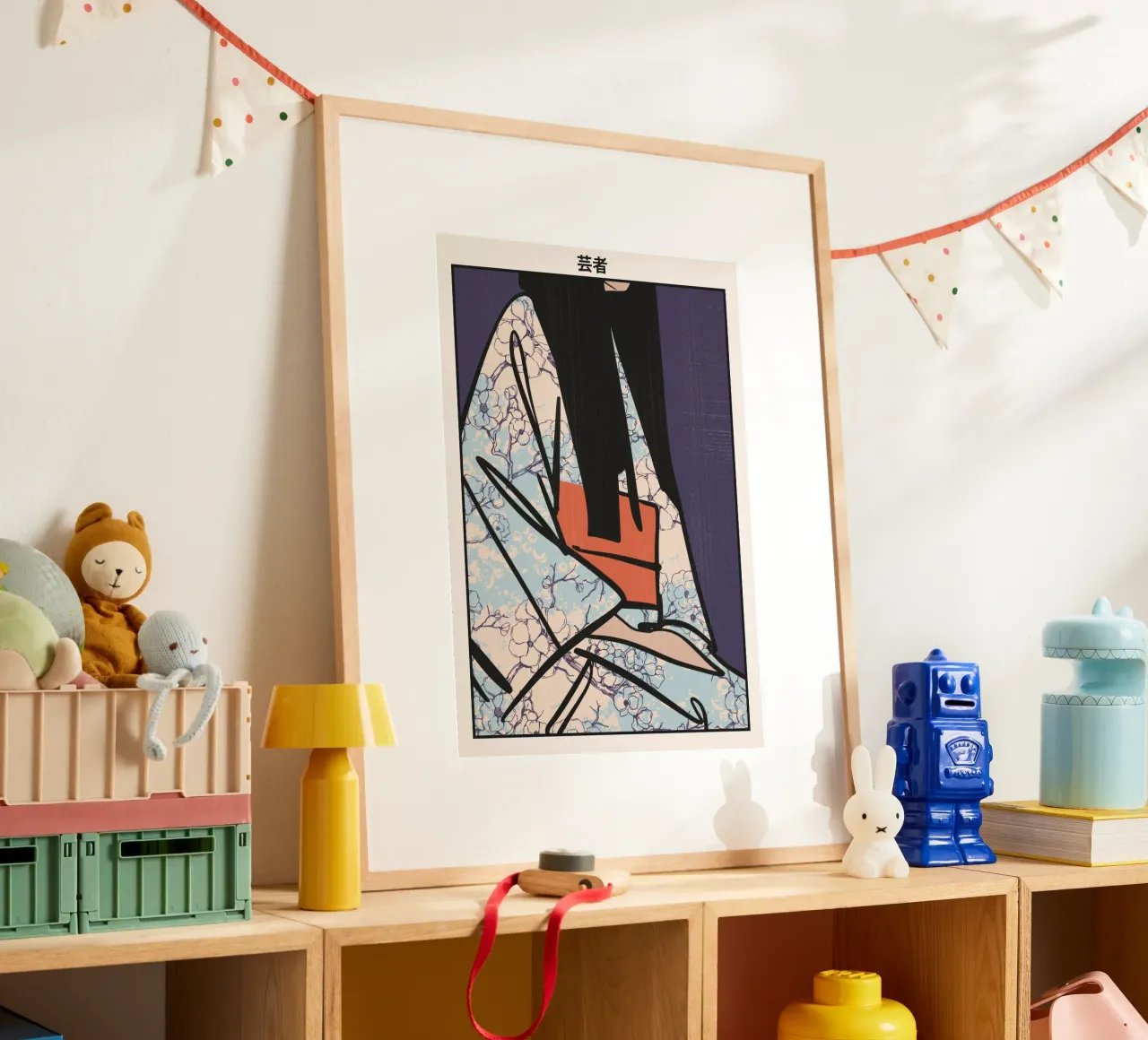 Geisha poster da PurePeachStudio