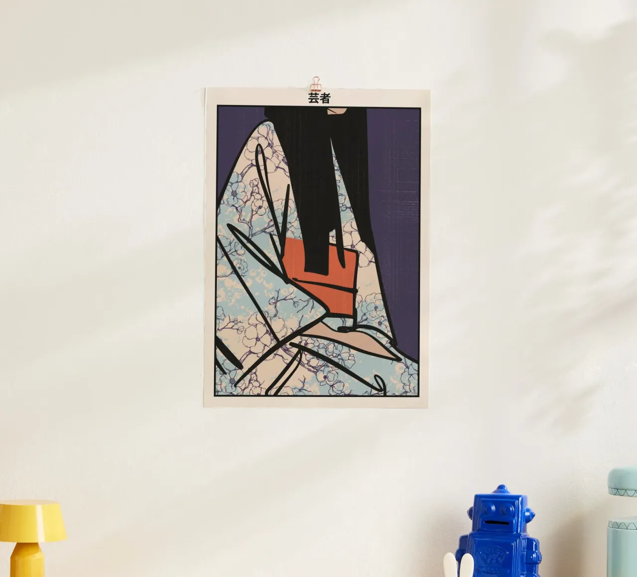 Geisha poster da PurePeachStudio