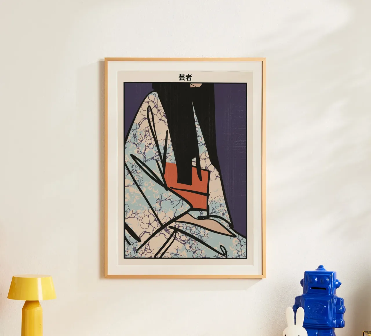 Geisha poster da PurePeachStudio