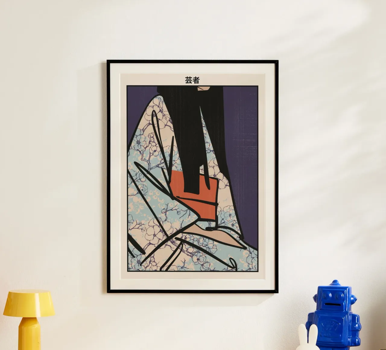 Geisha poster da PurePeachStudio