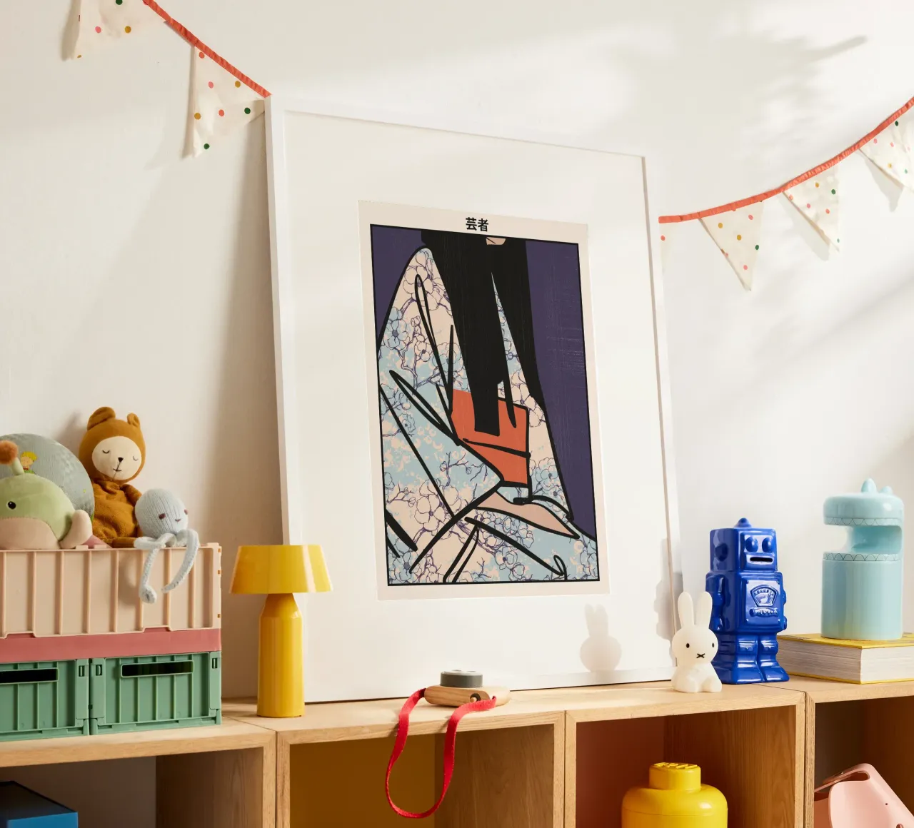 Geisha poster da PurePeachStudio