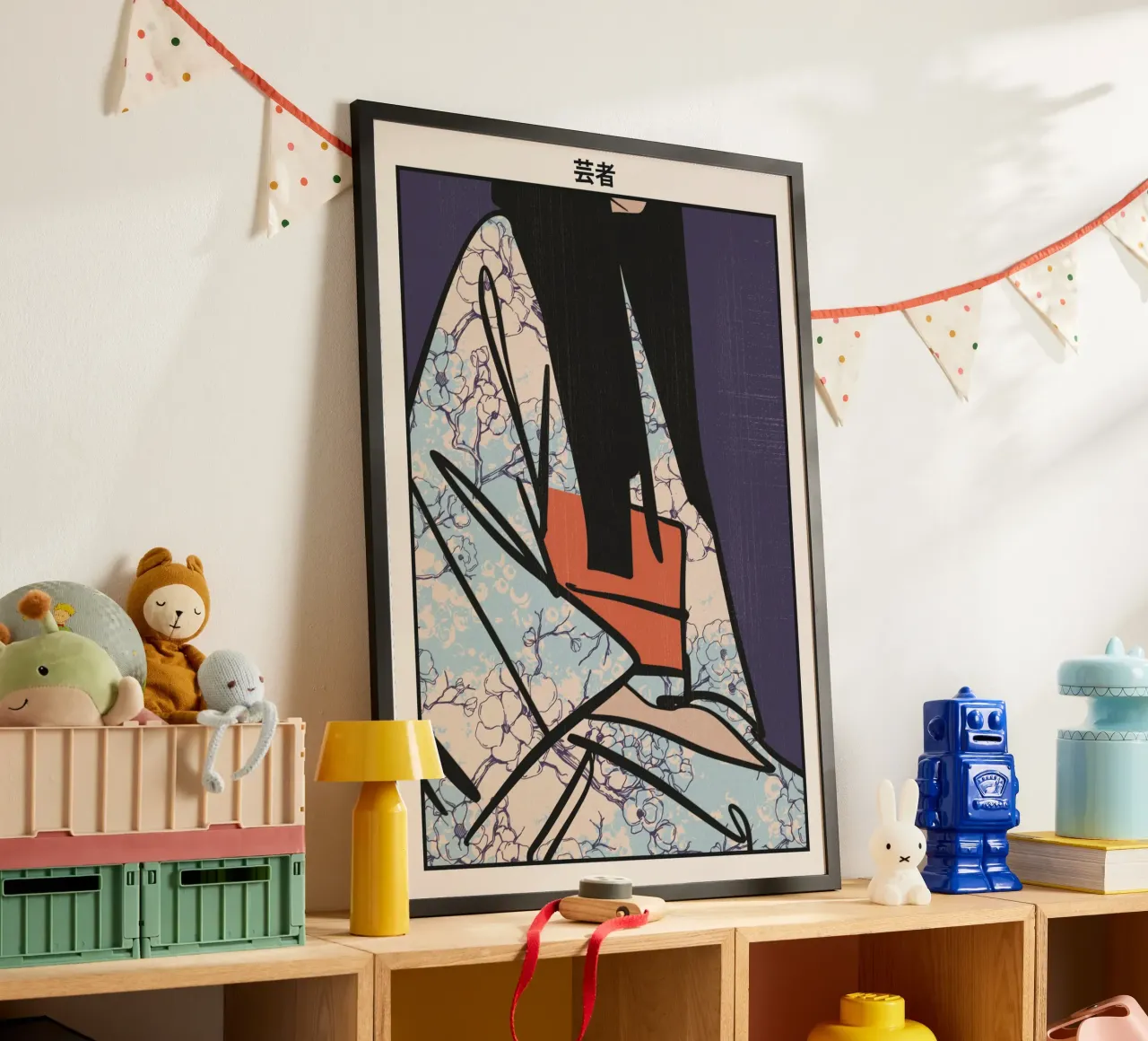 Geisha poster da PurePeachStudio