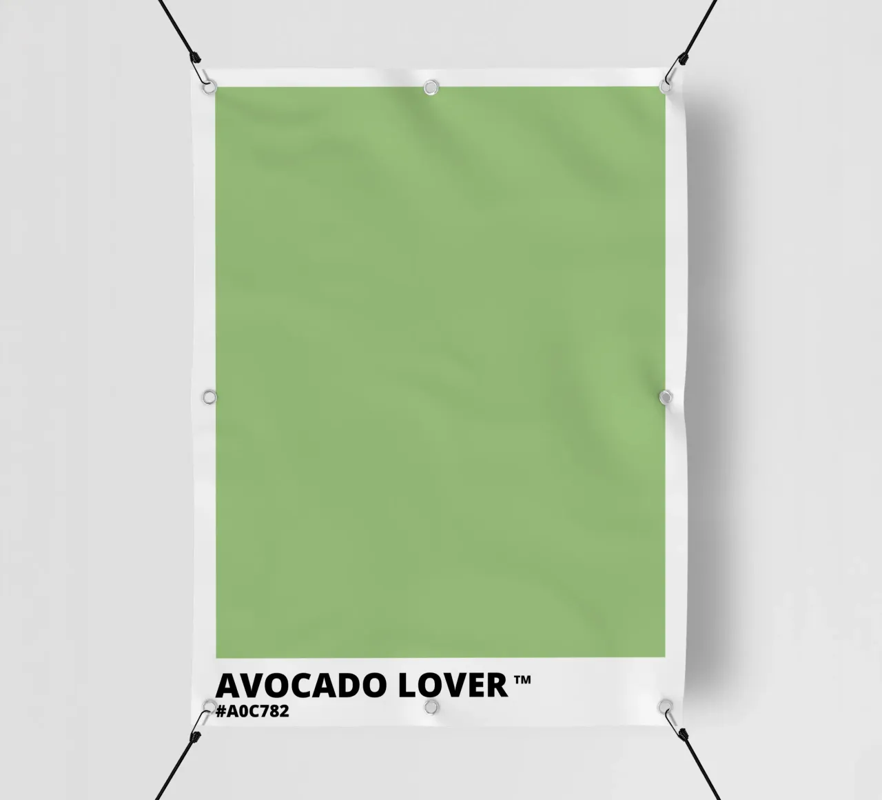 Avocado Lover Green Color telo in pvc da Magnific