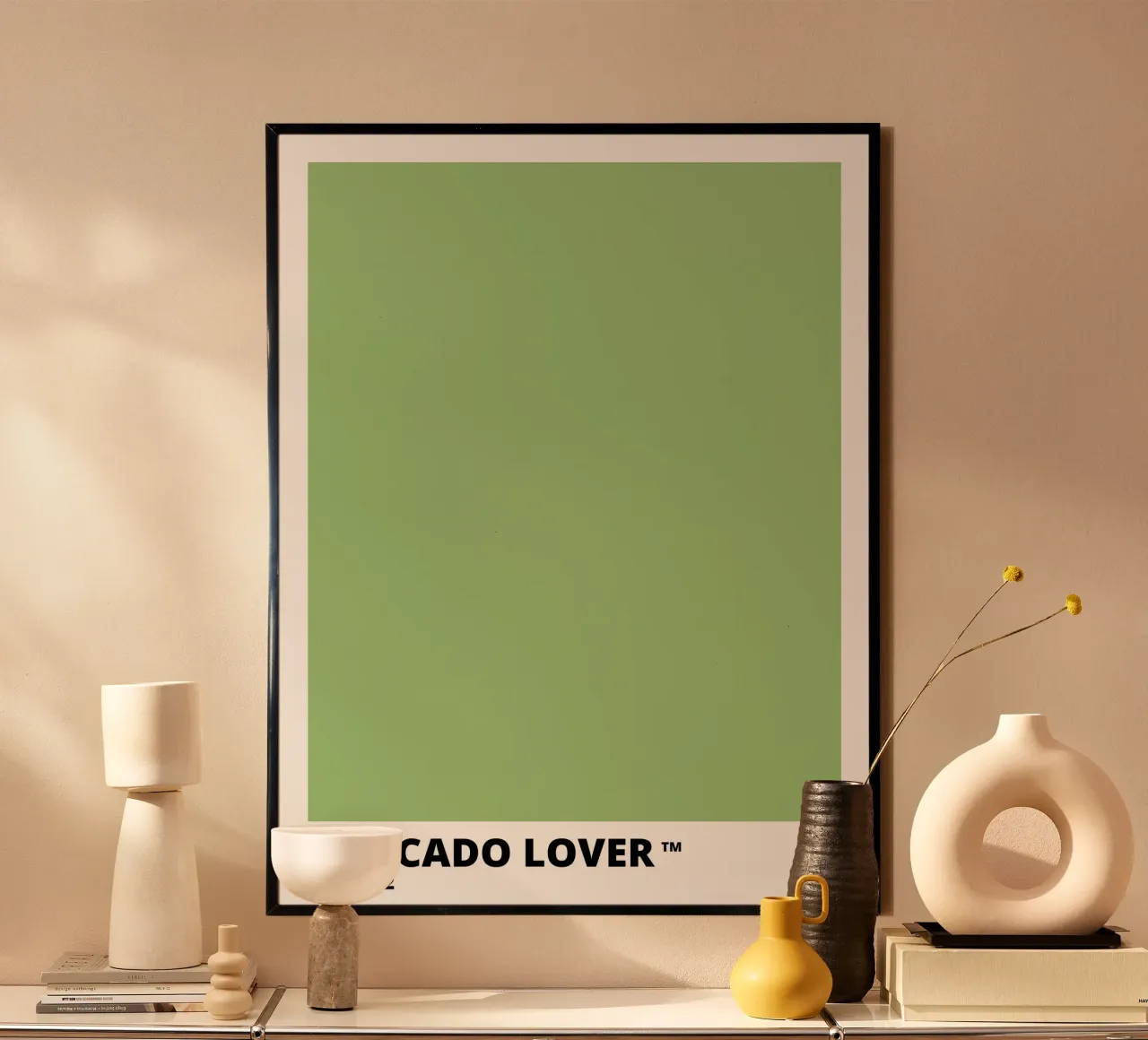 Avocado Lover Green Color carta hahnemühle da Magnific