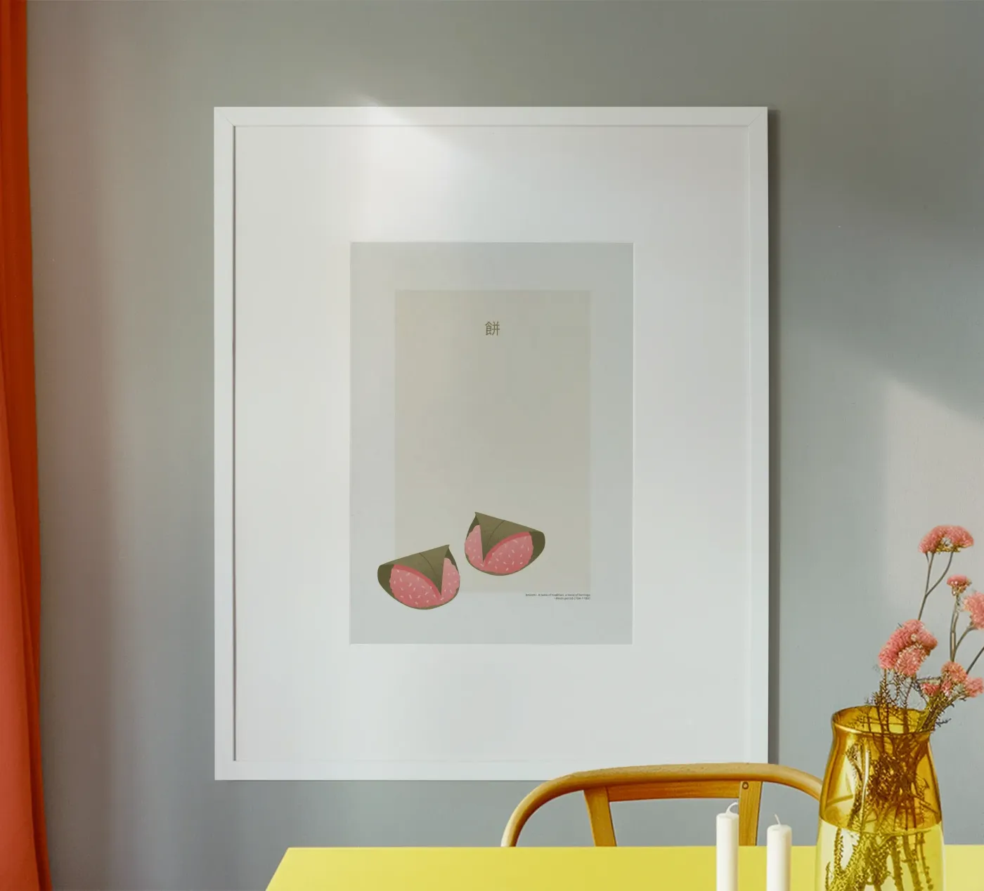 Mochi poster by PurePeachStudio