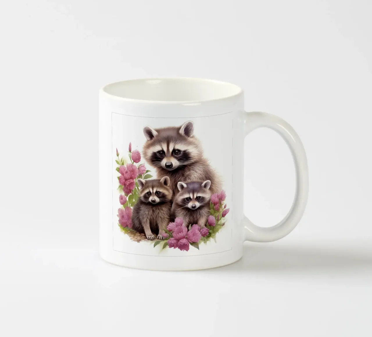 Piccoli procioni tazza in ceramica da Happy Littles