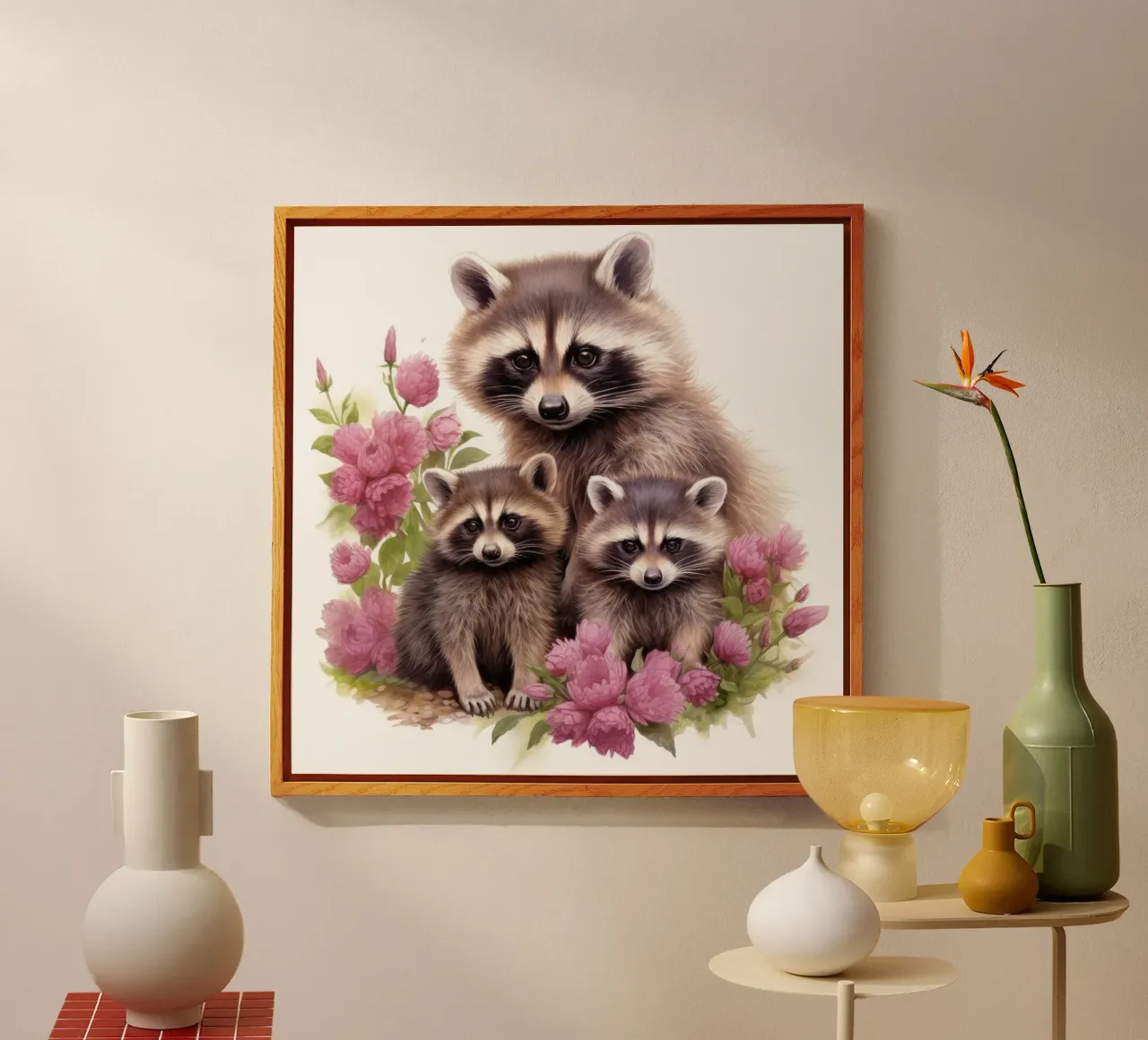 Piccoli procioni plexiglass da Happy Littles