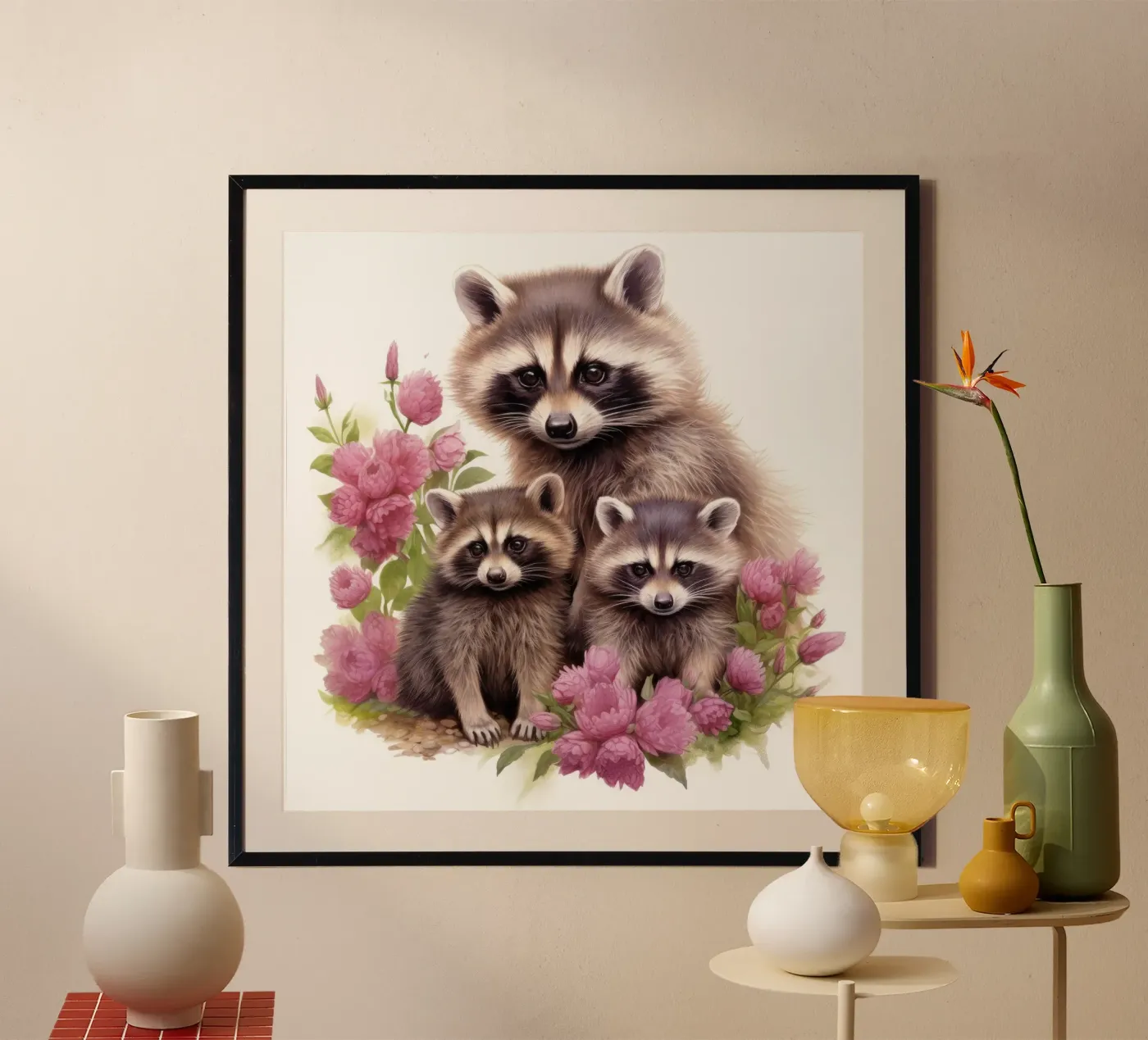 Piccoli procioni poster da Happy Littles