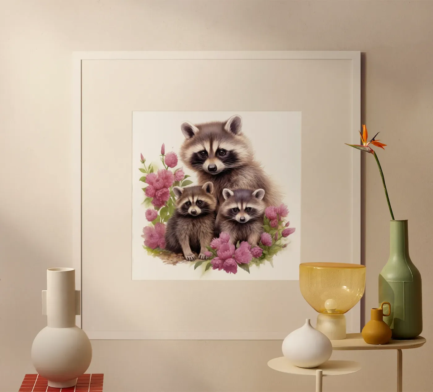 Piccoli procioni poster da Happy Littles