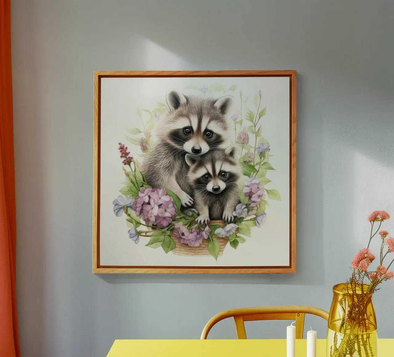 Piccoli procioni product.type.acrylglas common.byCreator Happy Littles