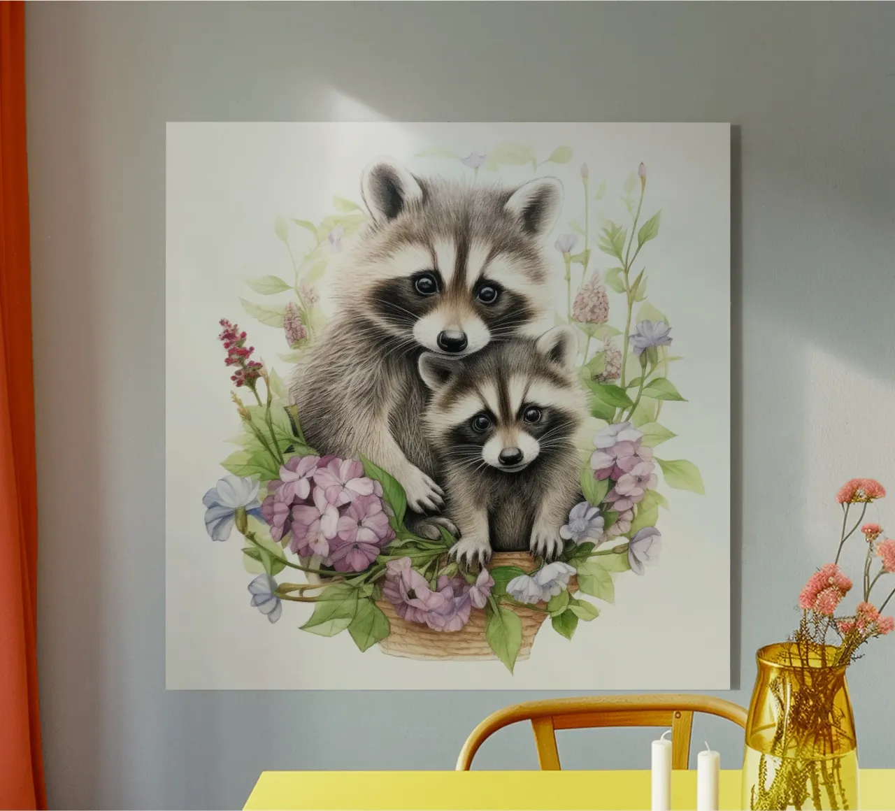 Piccoli procioni product.type.acrylglas common.byCreator Happy Littles