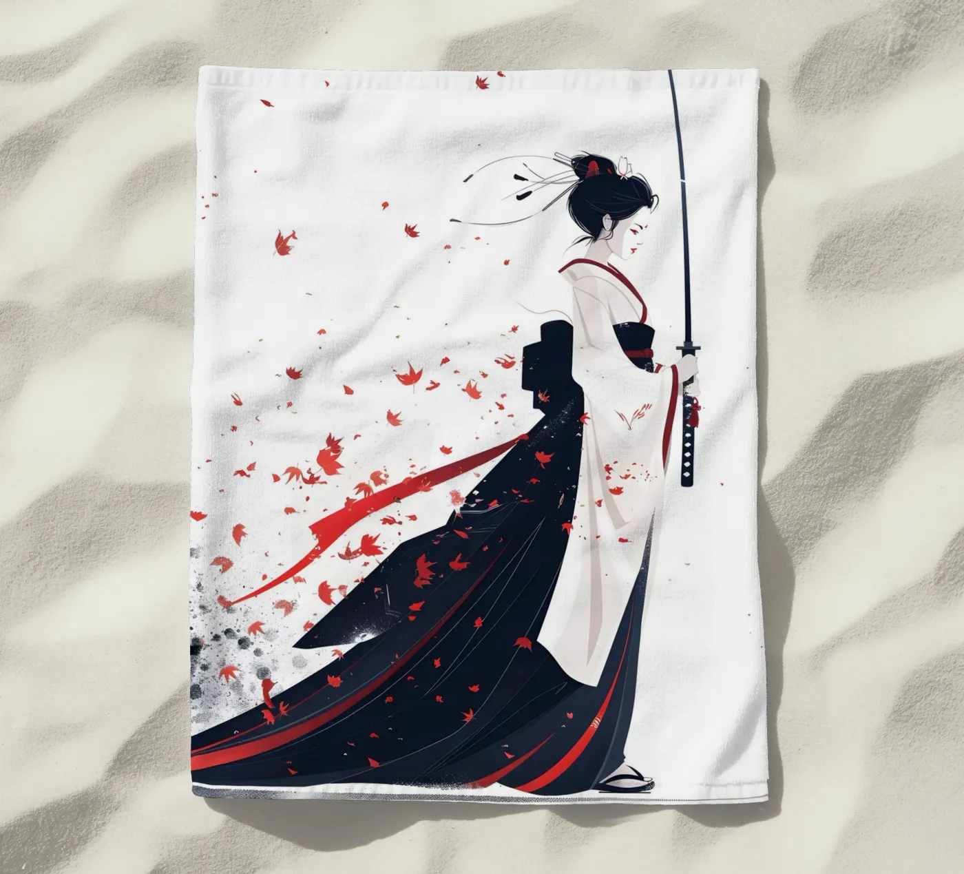 Samurai Geisha telo mare da M-Ulrich-Digital Art