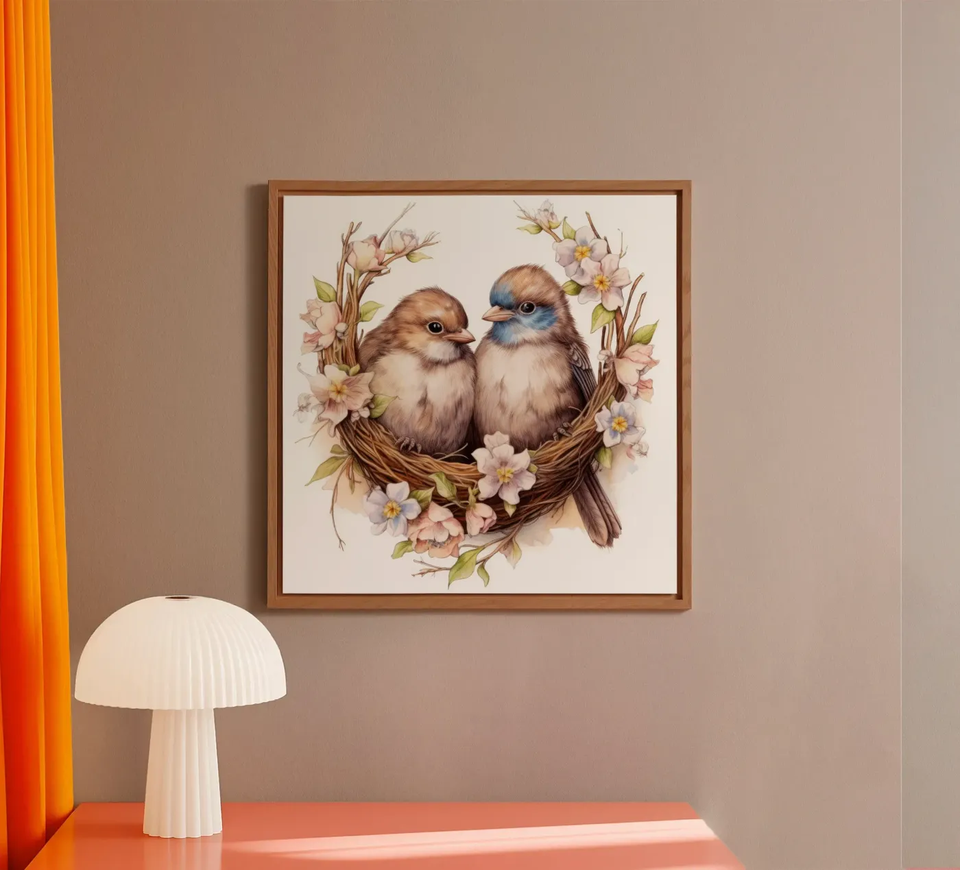 Passerotti pannello forex da Happy Littles