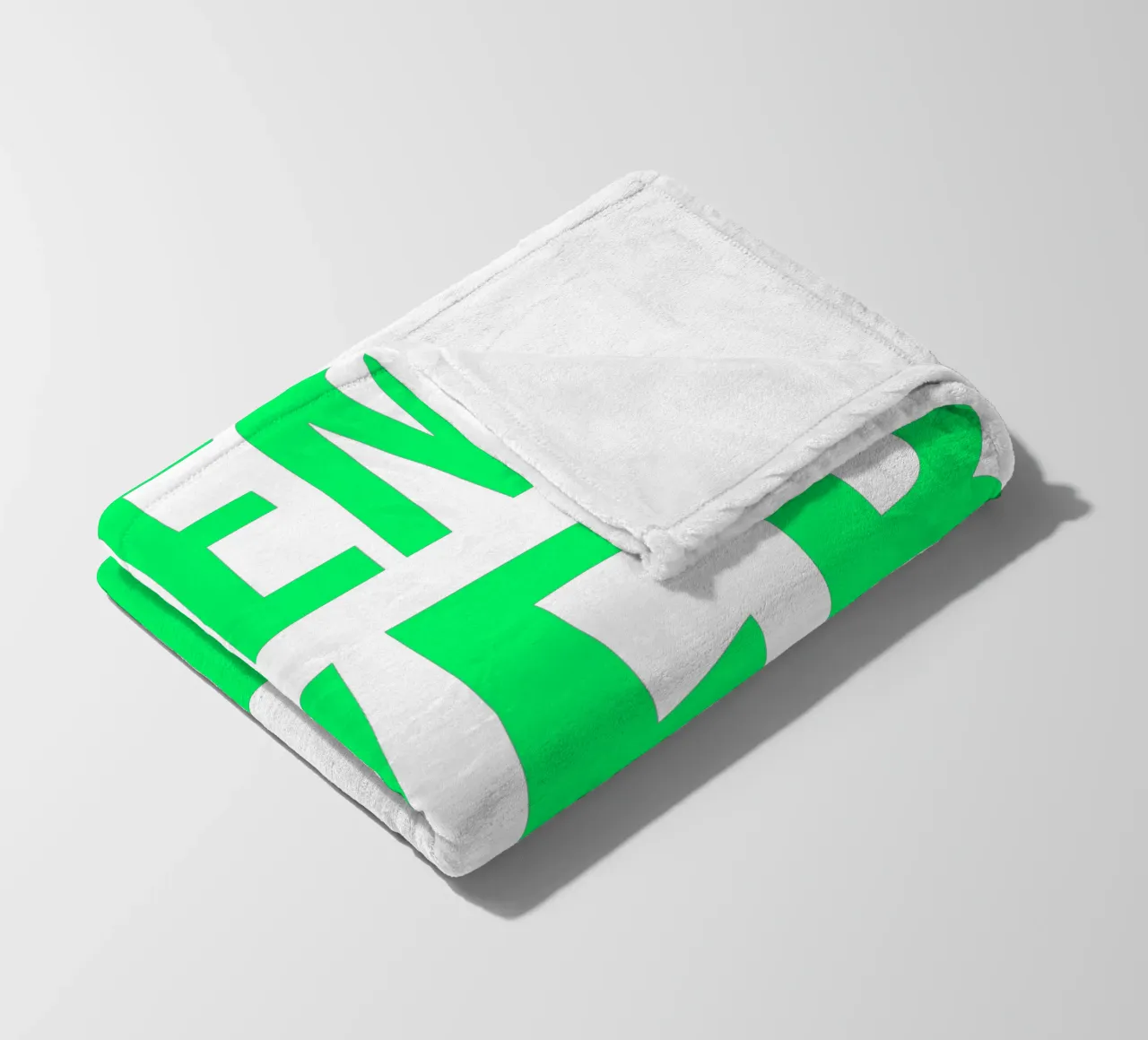 OVER series - bold letters, brave values (5 colors) coperta in pile da FRICKE DESIGN