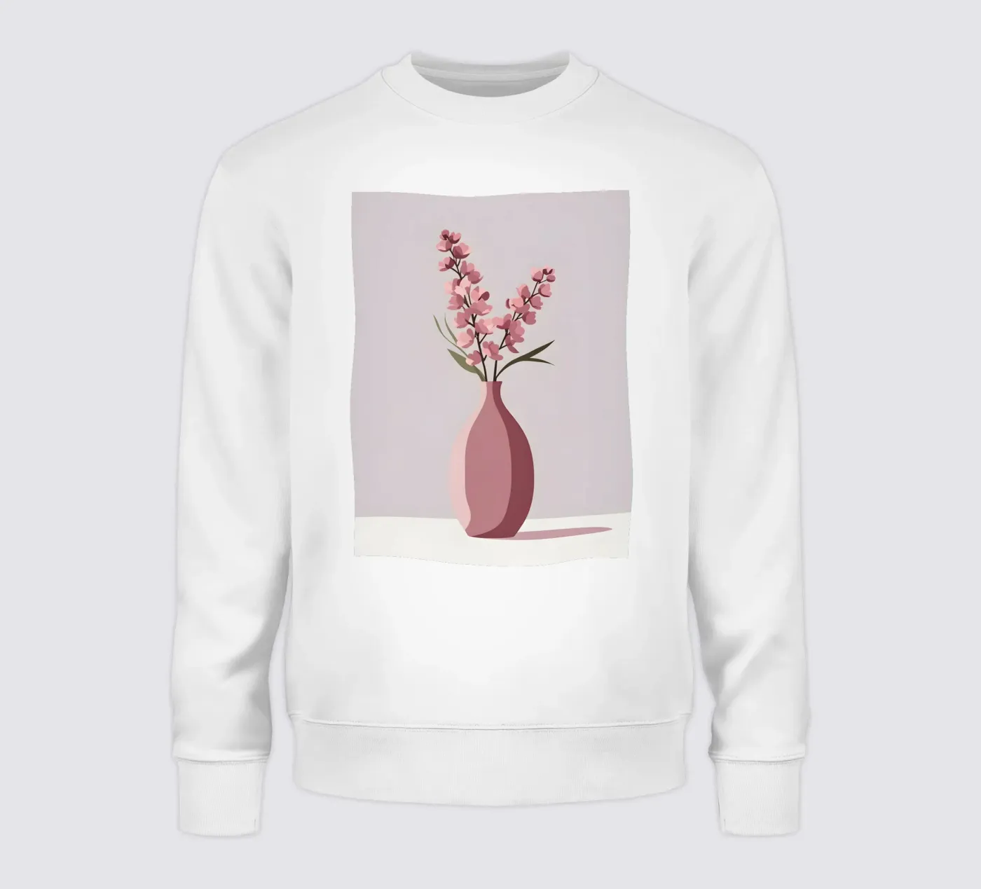 Vase Form - Flach Vektor Sweatshirt von LIFESTYLE OBJECTS