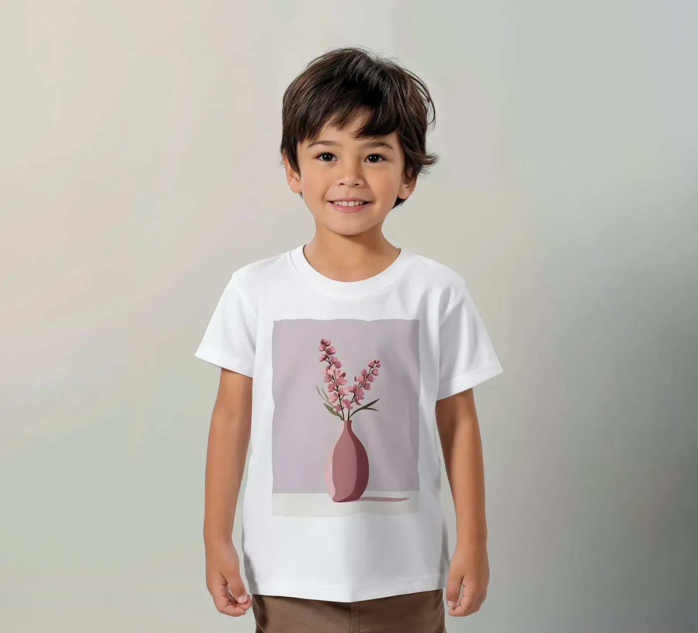 Forma del vaso - Vettore piatto t-shirt bambini da LIFESTYLE OBJECTS