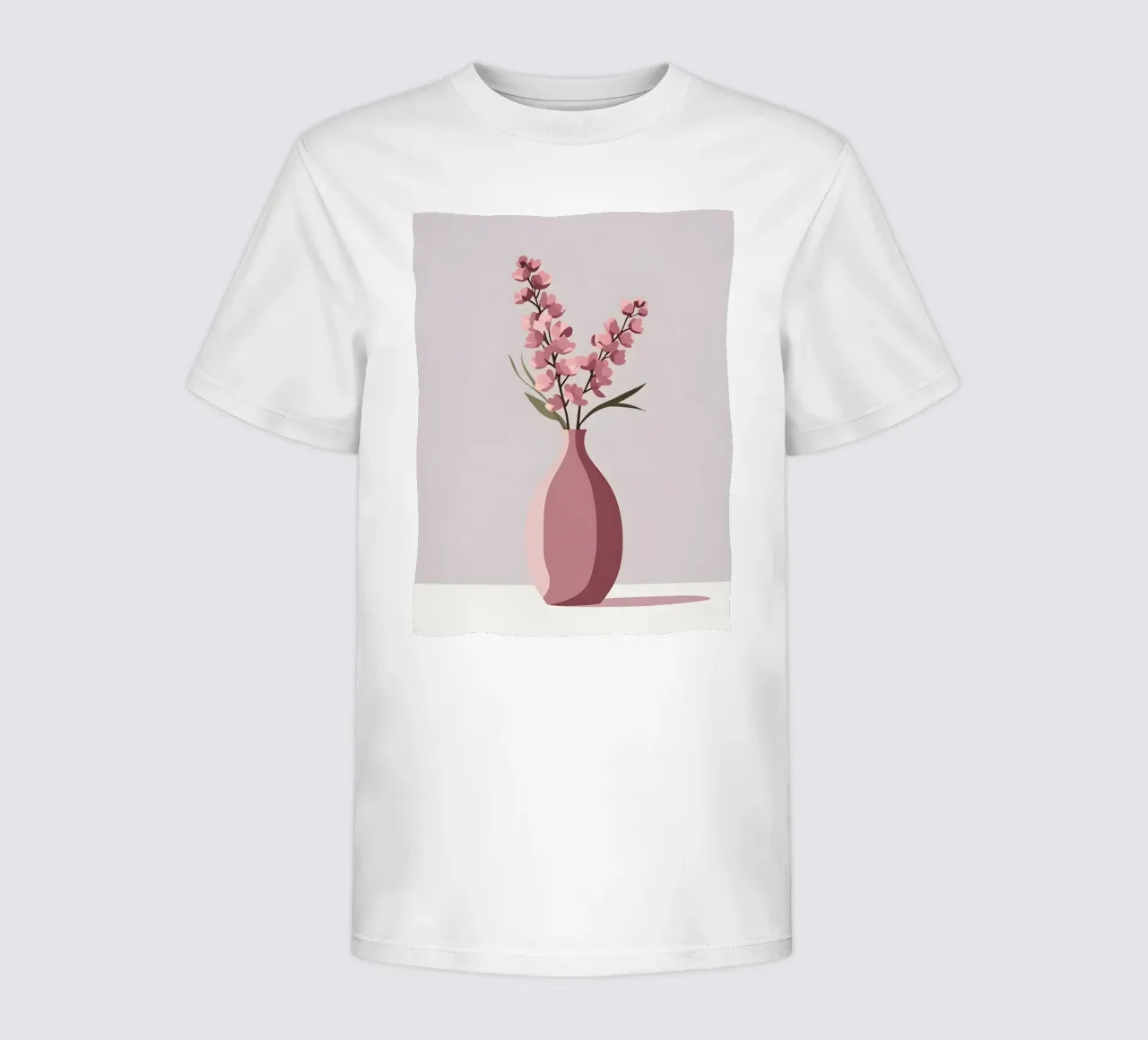 Vase Shape - Flat Vector kinder t-shirt van LIFESTYLE OBJECTS