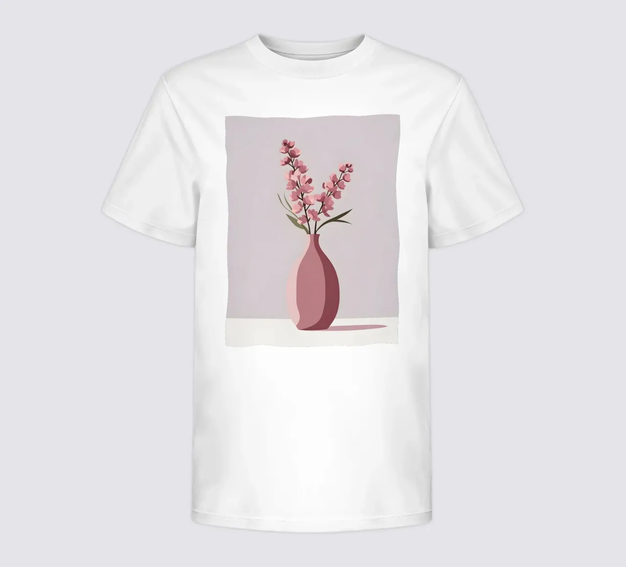 Vase Shape - Flat Vector kinder t-shirt van LIFESTYLE OBJECTS