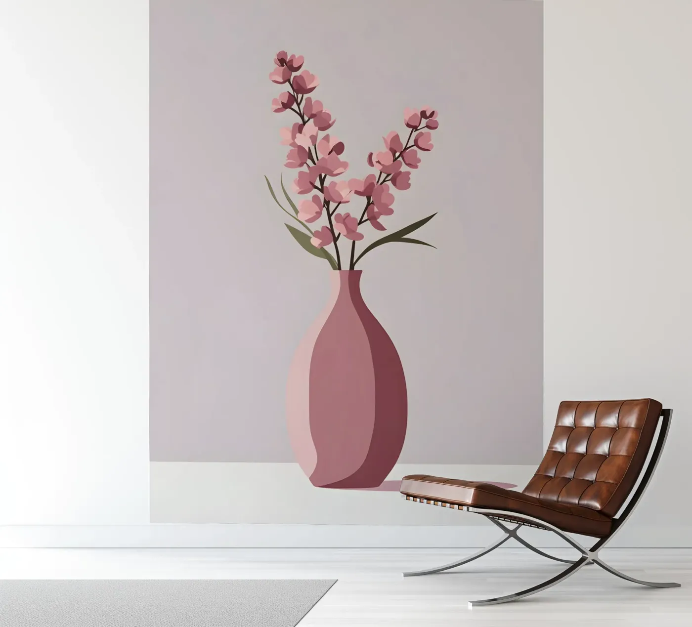 Vase Shape - Flat Vector carta da parati fotografica da LIFESTYLE OBJECTS