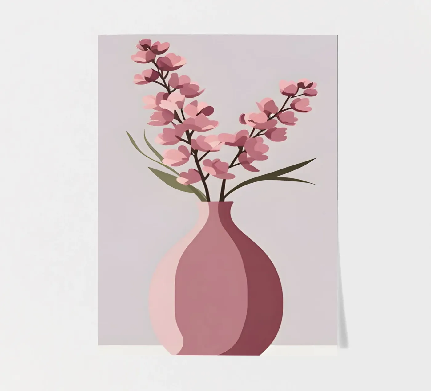 Vase Form - Flach Vektor Stickerbogen von LIFESTYLE OBJECTS