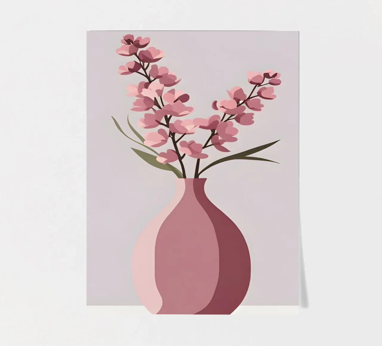 Vase Shape - Flat Vector sticker sheet by LIFESTYLE OBJECTS