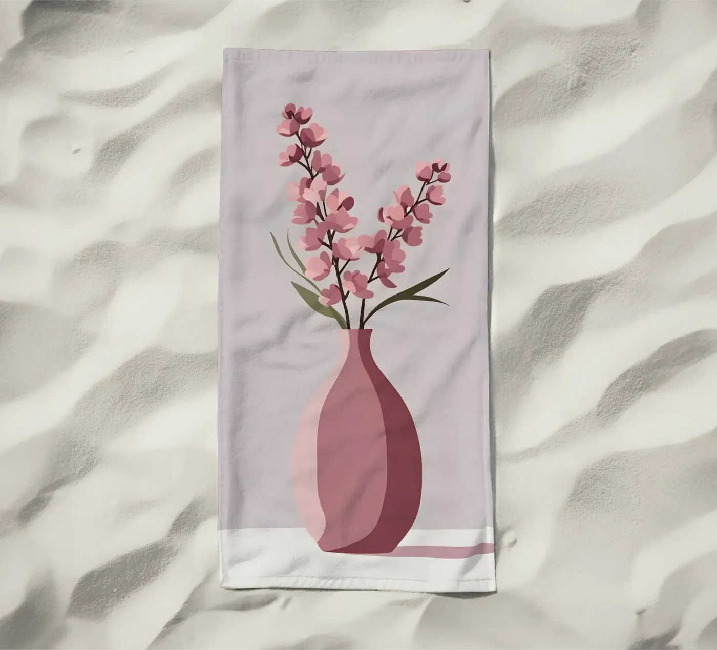 Forma del vaso - Vettore piatto telo mare da LIFESTYLE OBJECTS