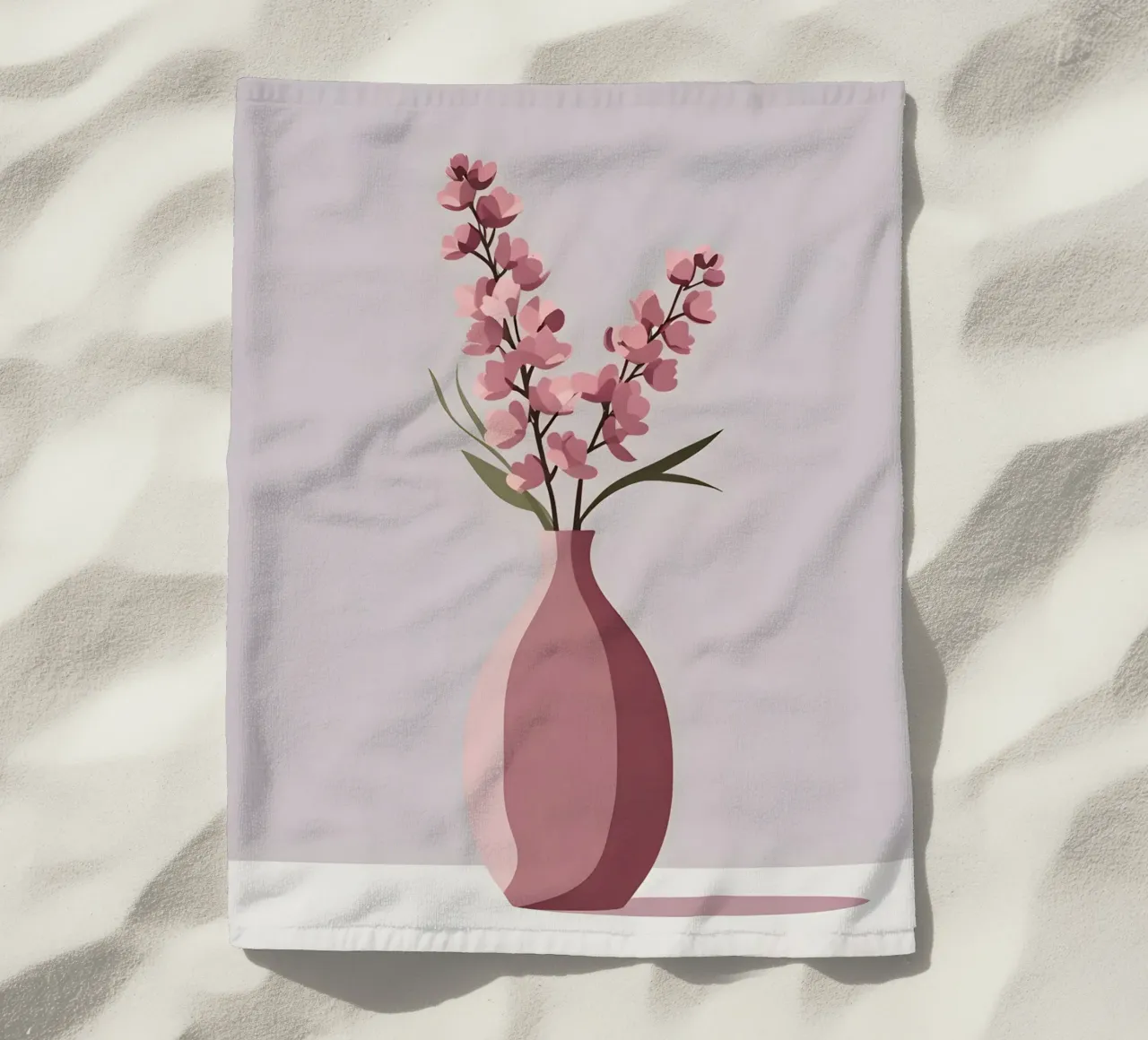 Forma del vaso - Vettore piatto telo mare da LIFESTYLE OBJECTS