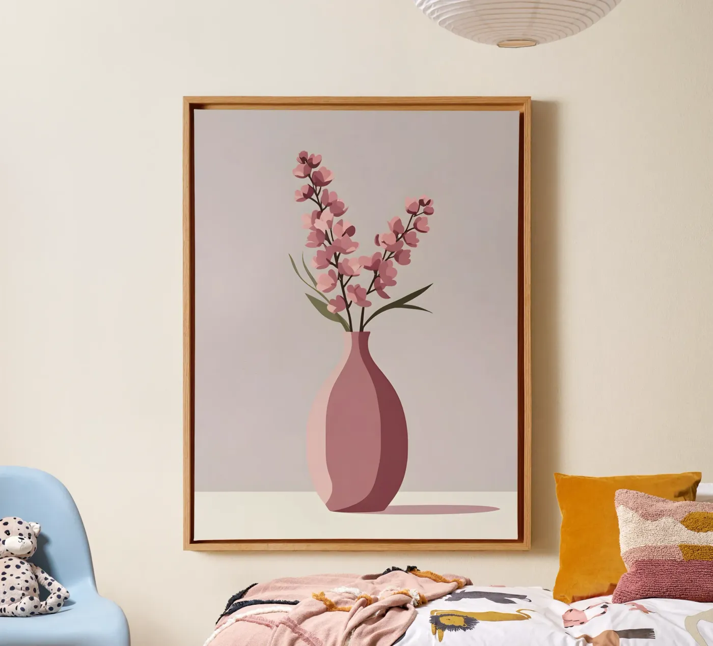 Vase Shape - Flat Vector tela da LIFESTYLE OBJECTS