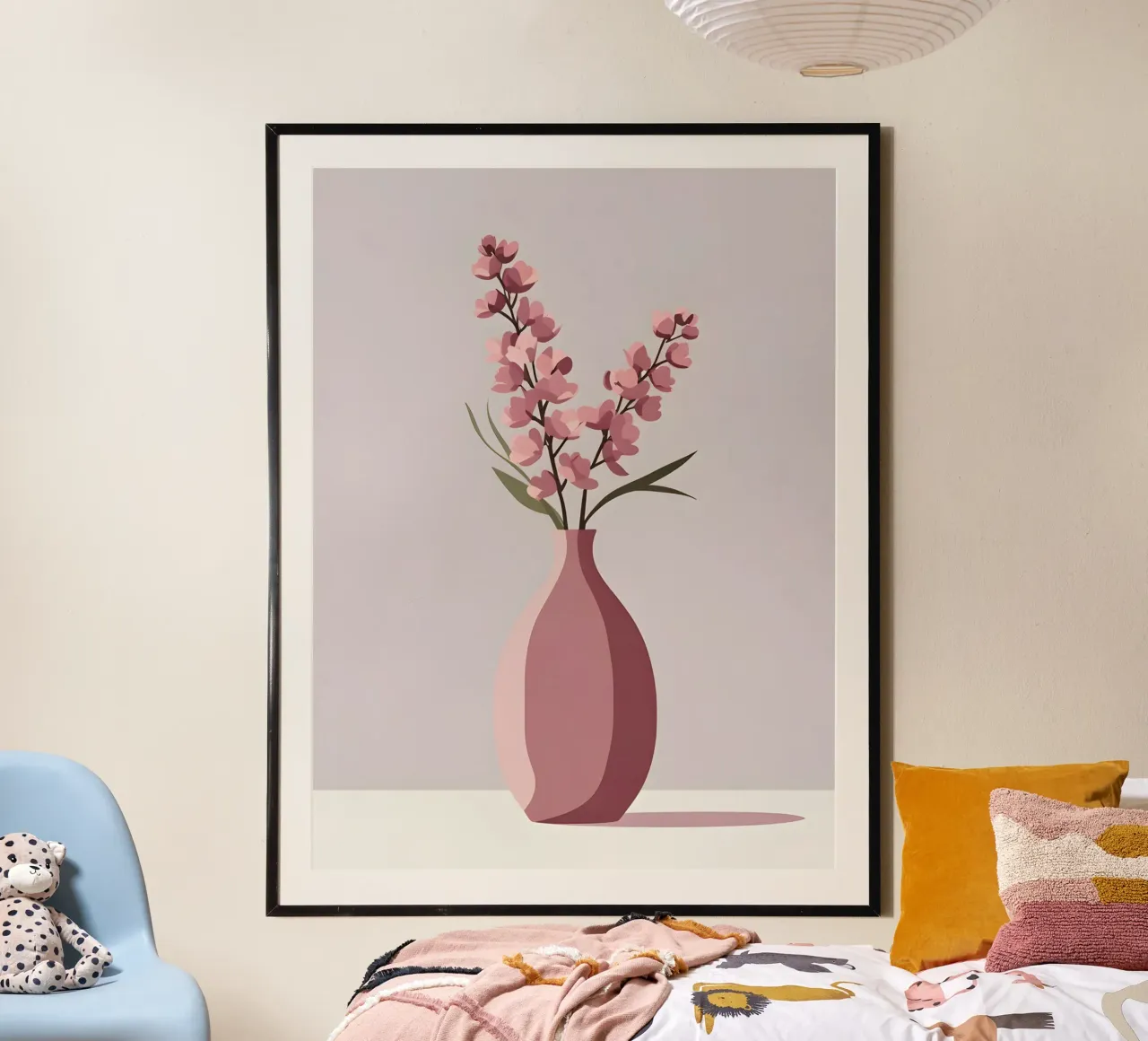 Vase Shape - Flat Vector poster by LIFESTYLE OBJECTS