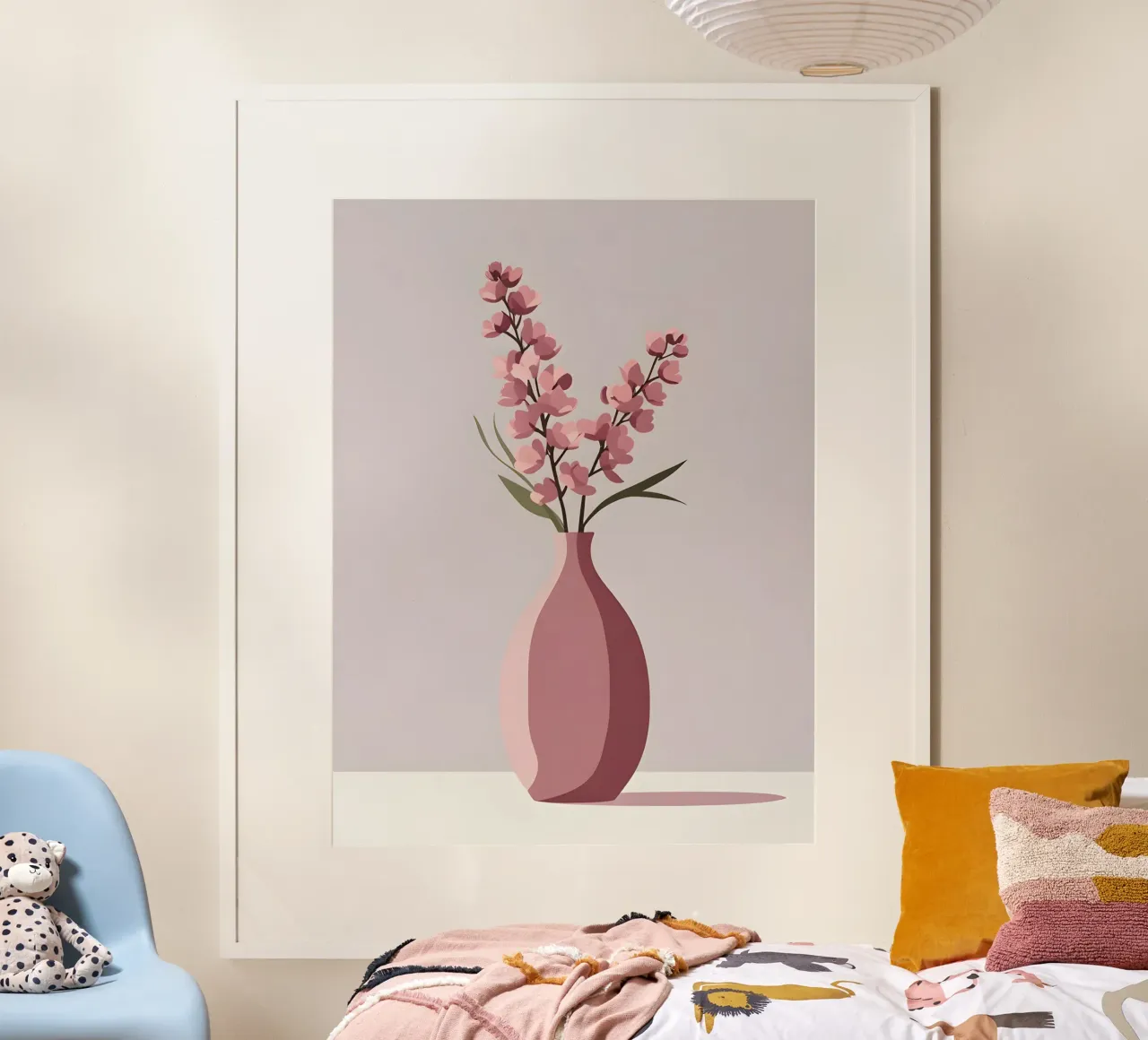 Vase Shape - Flat Vector poster by LIFESTYLE OBJECTS