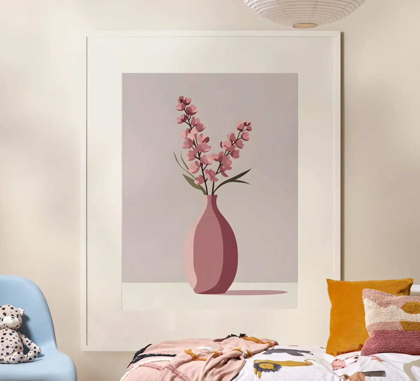 Vase Shape - Flat Vector poster by LIFESTYLE OBJECTS