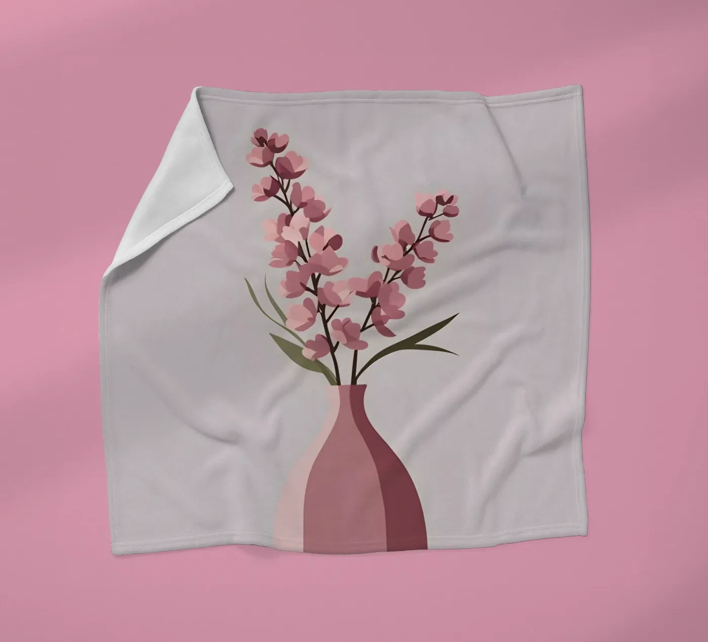 Vase Shape - Flat Vector Fleecedecke von LIFESTYLE OBJECTS