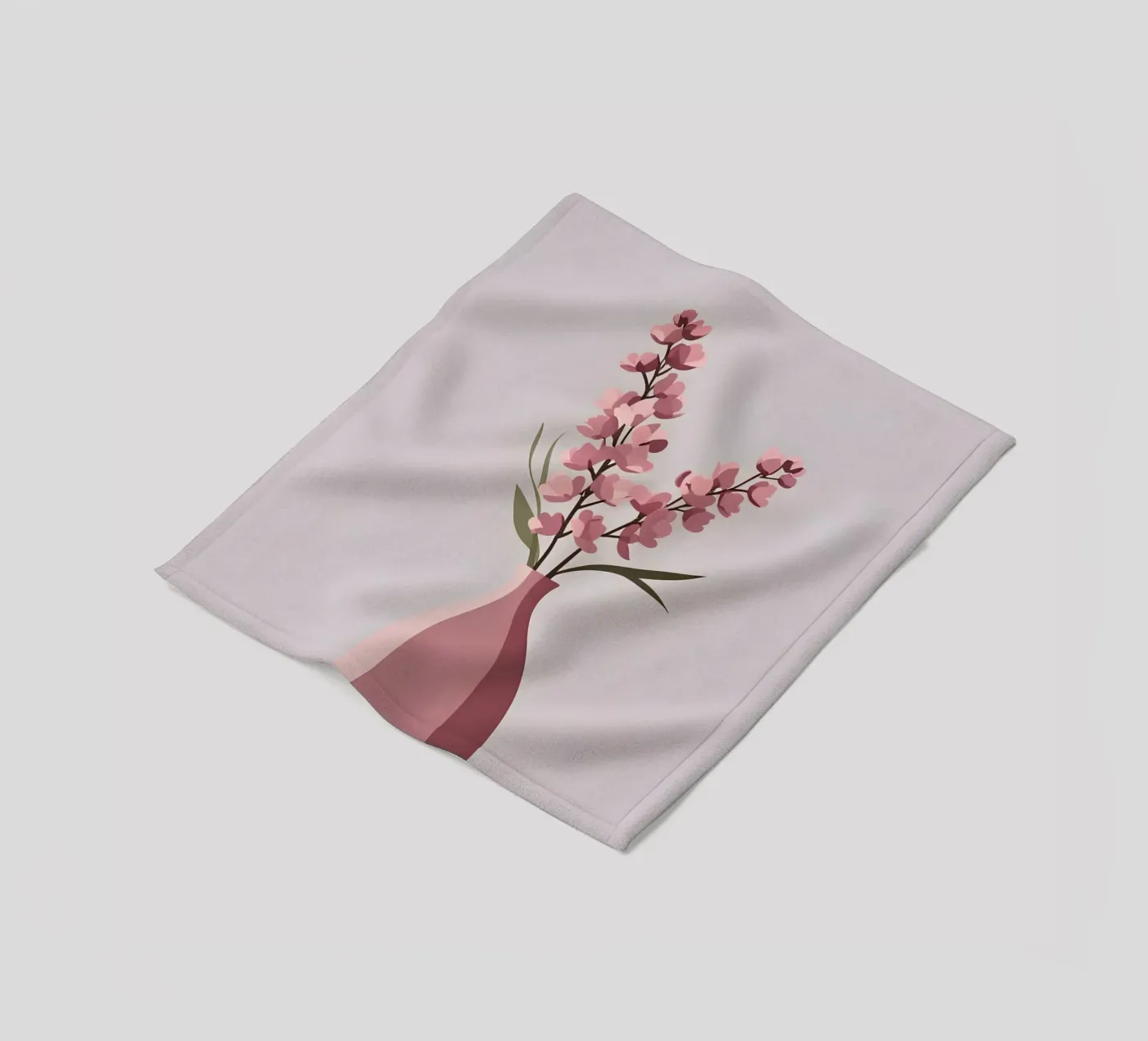 Vase Shape - Flat Vector Fleecedecke von LIFESTYLE OBJECTS