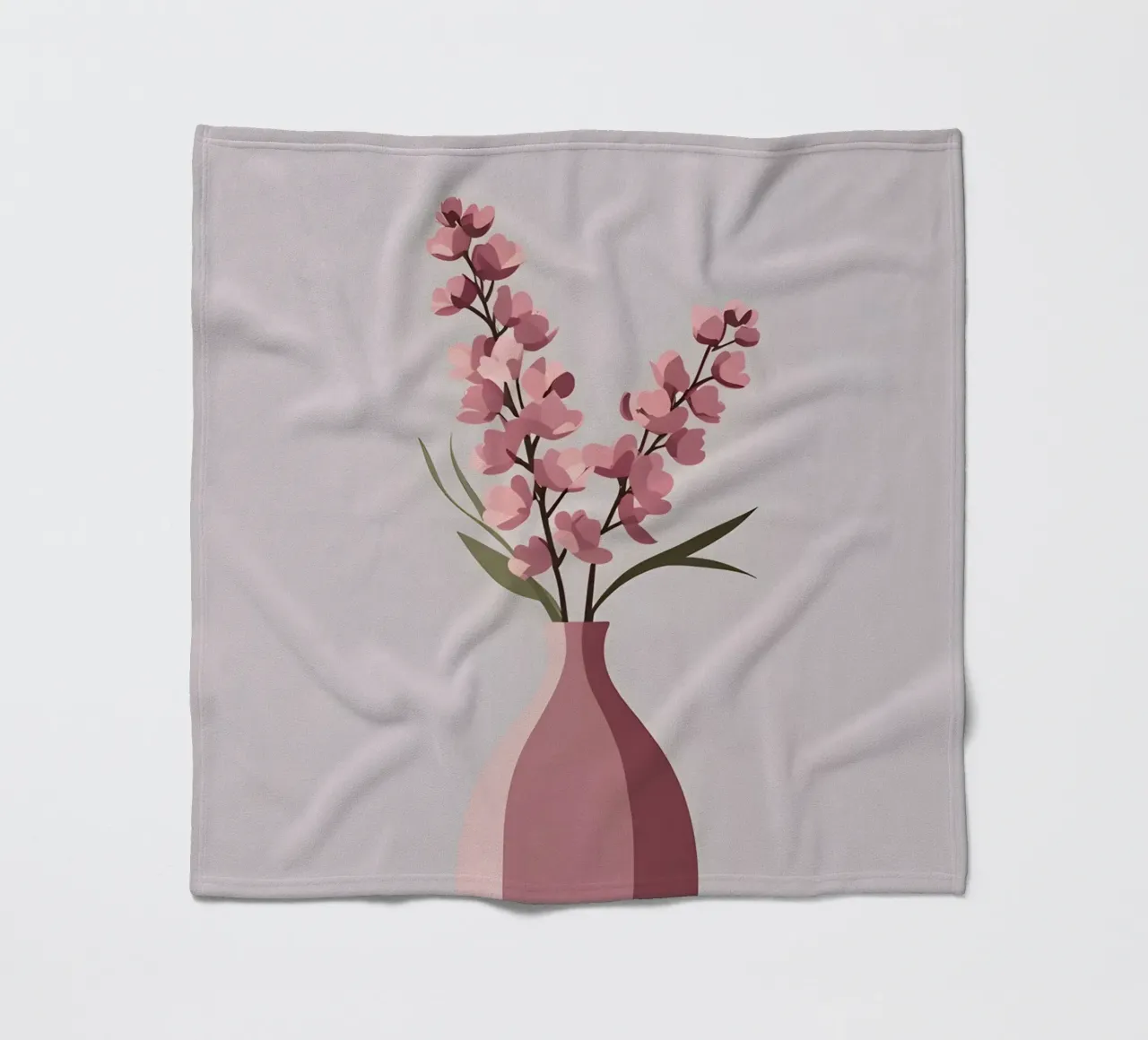 Vaas Vorm - Vlakke Vector fleecedeken van LIFESTYLE OBJECTS