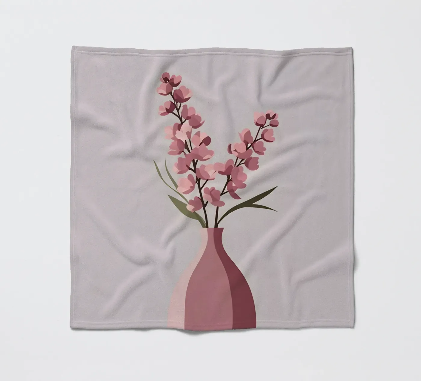 Vase Shape - Flat Vector Fleecedecke von LIFESTYLE OBJECTS