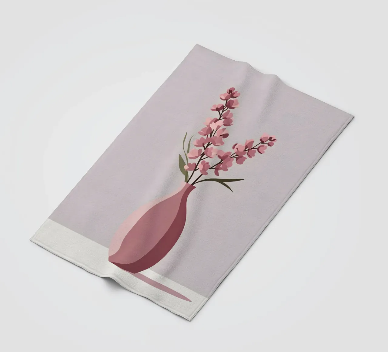 Vaas Vorm - Vlakke Vector fleecedeken van LIFESTYLE OBJECTS