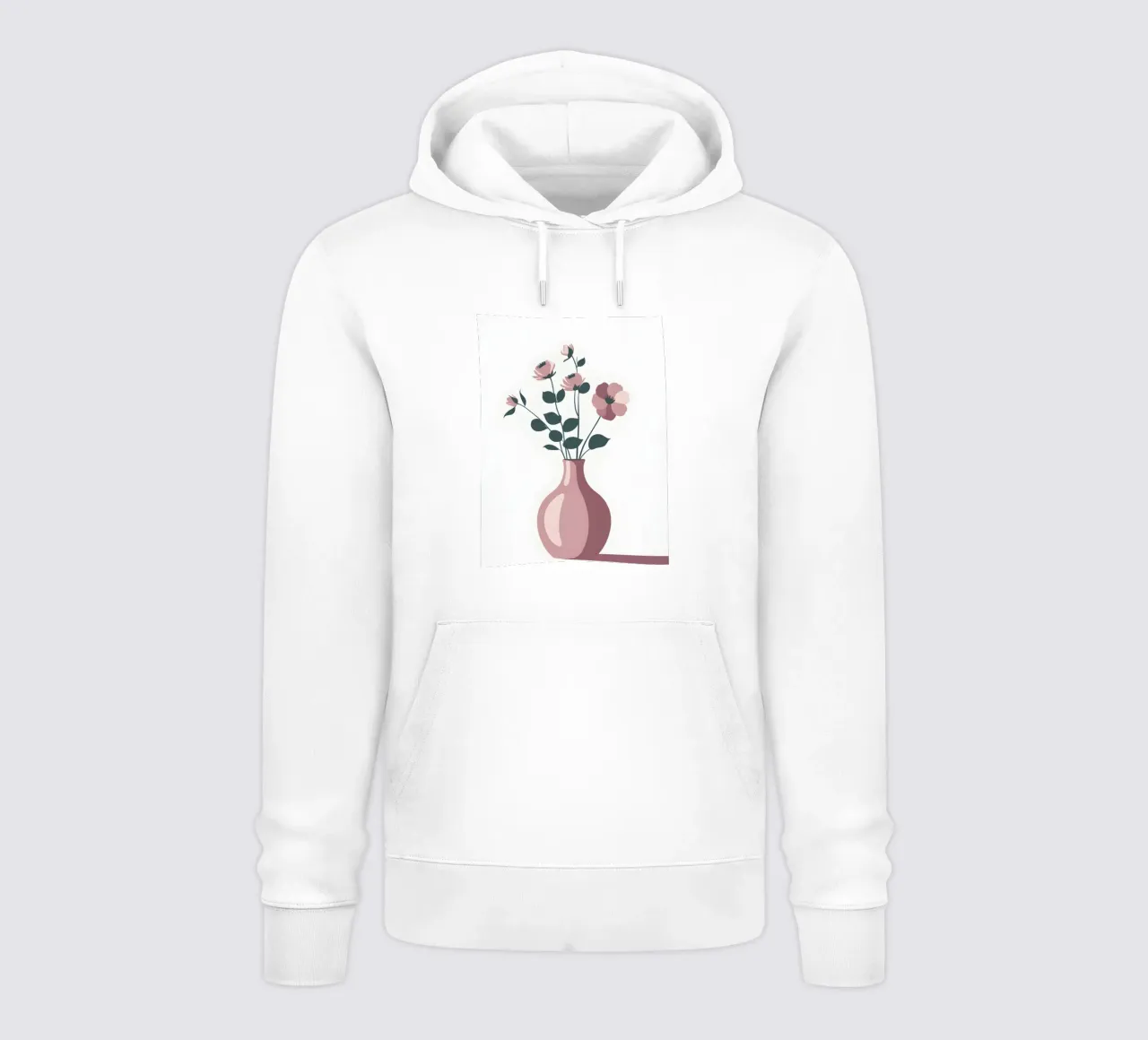 Forma del vaso - Vettore piatto felpa con cappuccio da Botanical Gallery