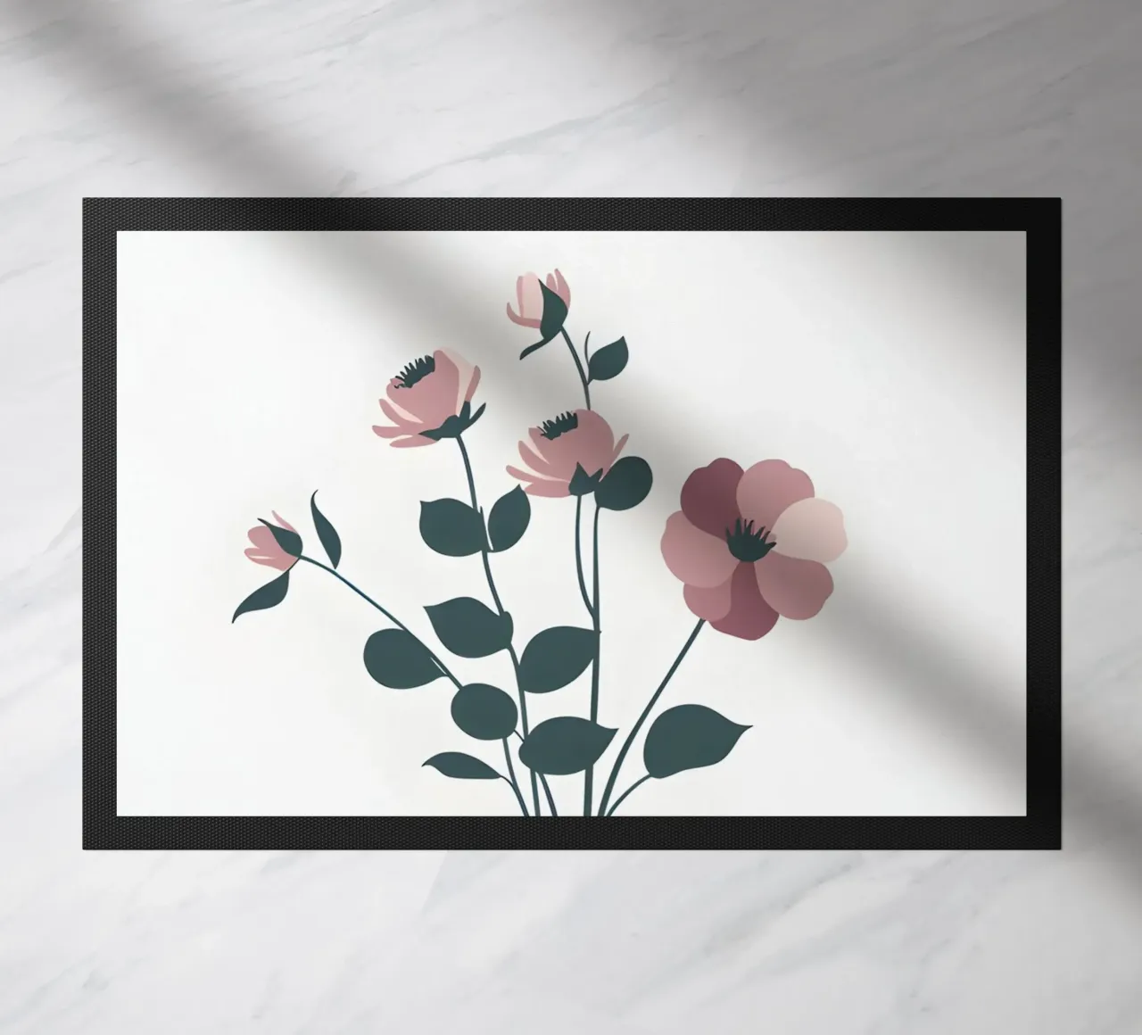 Forma del vaso - Vettore piatto zerbino da Botanical Gallery