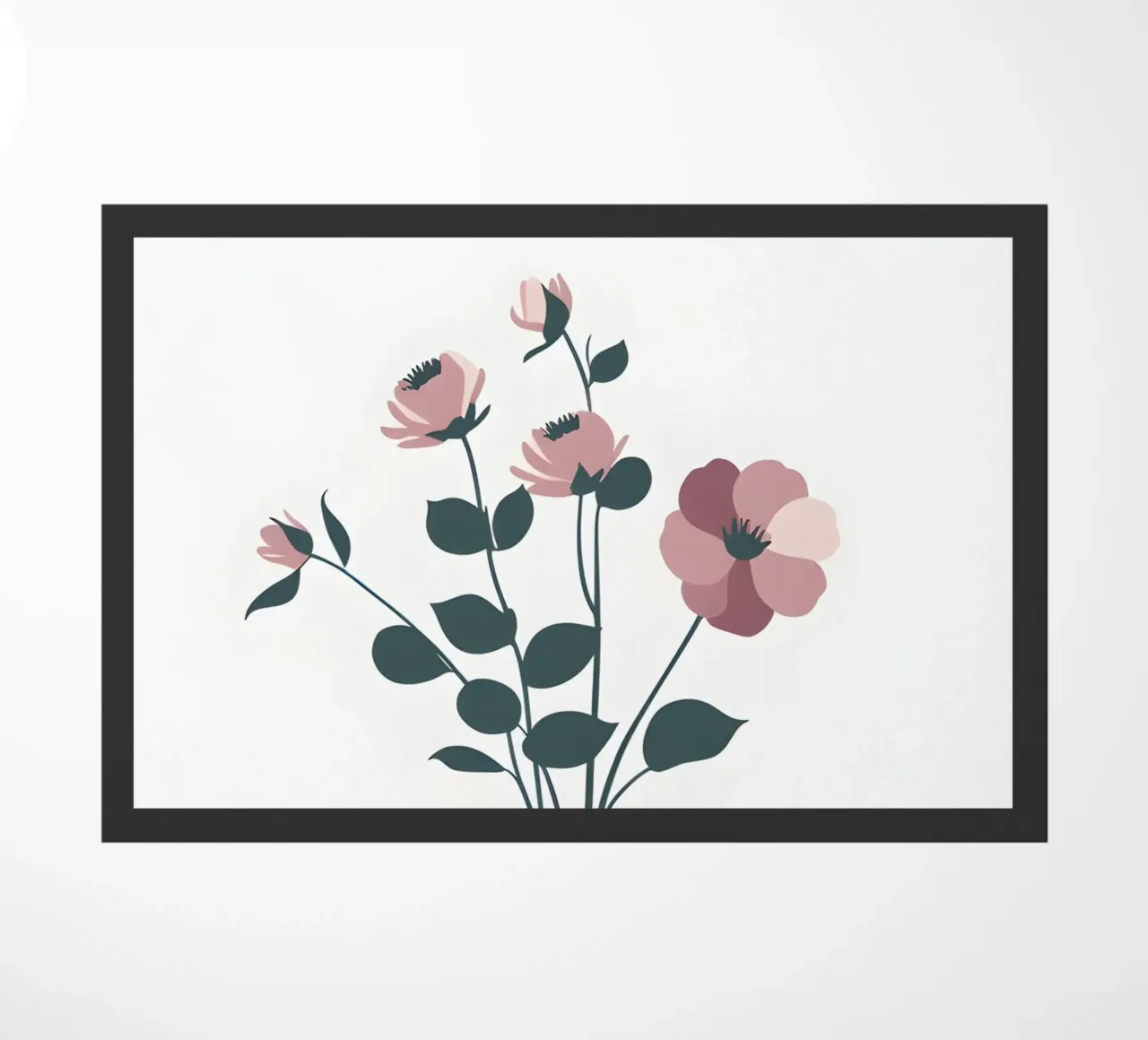 Forma del vaso - Vettore piatto zerbino da Botanical Gallery