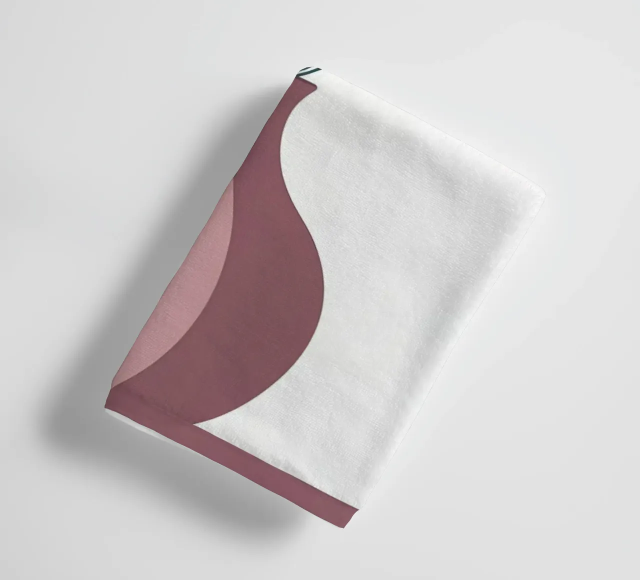 Vase Shape - Flat Vector towel by Botanical Gallery