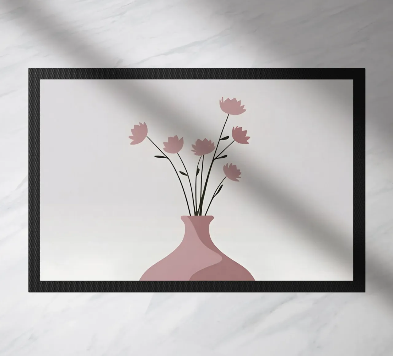 Forma del vaso - Vettore piatto zerbino da Botanical Gallery