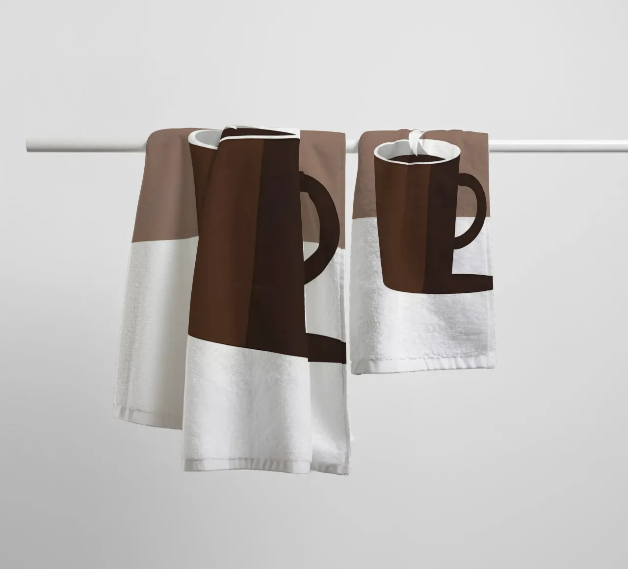 Tazza da caffè - Pure 2D asciugamano da bagno da Botanical Gallery