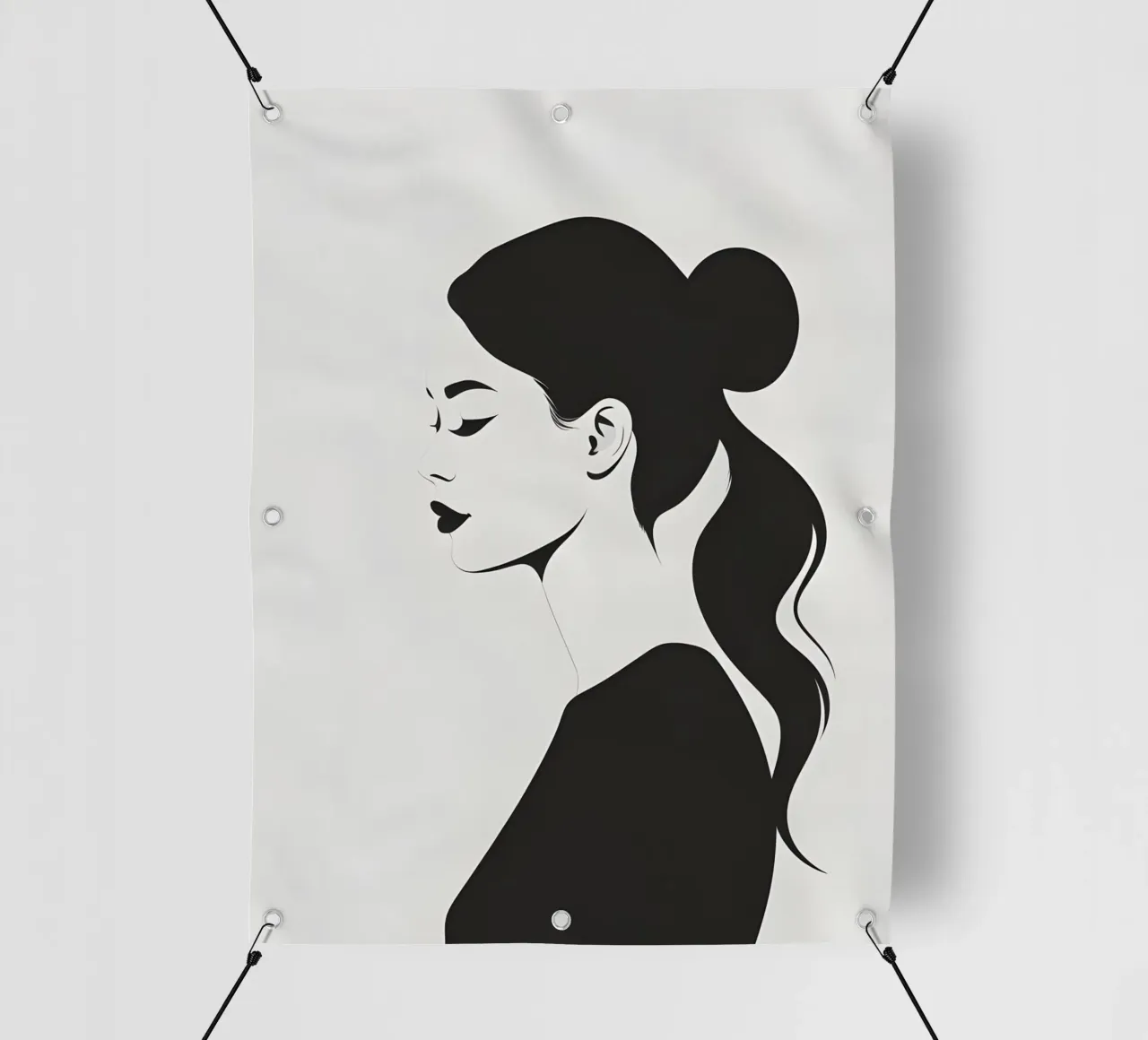 Female Profile - Zero Shadow telo in pvc da Botanical Gallery