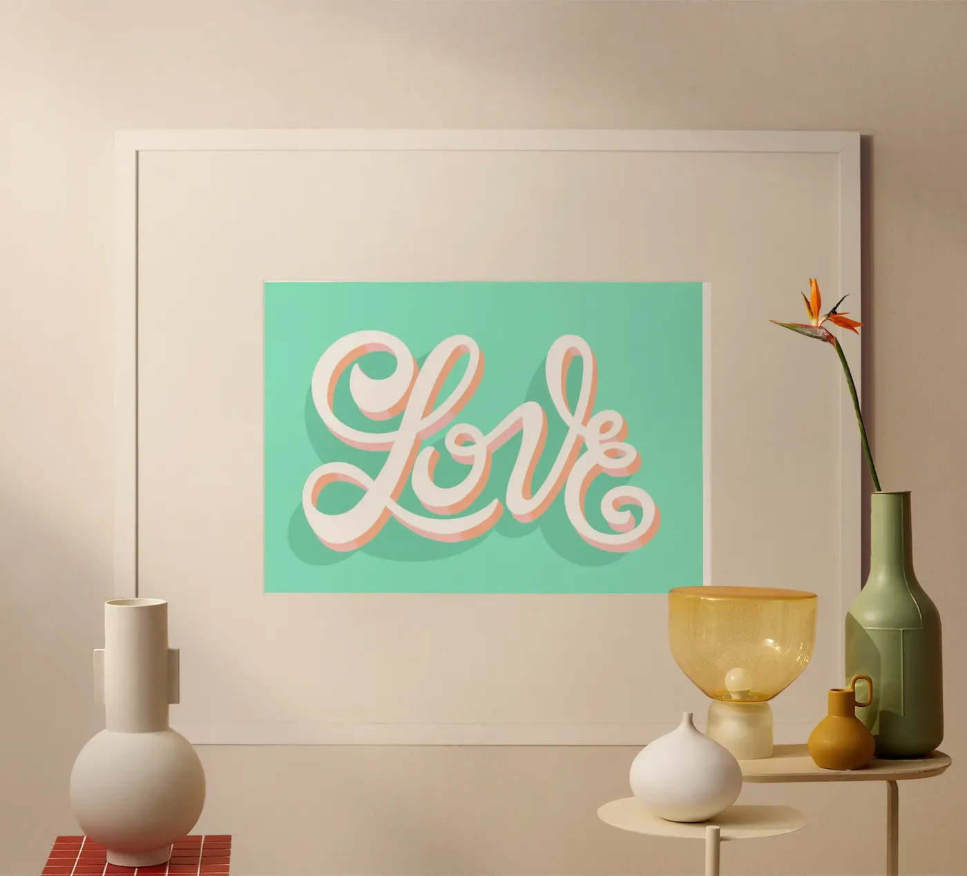 Love 01 poster by Art House