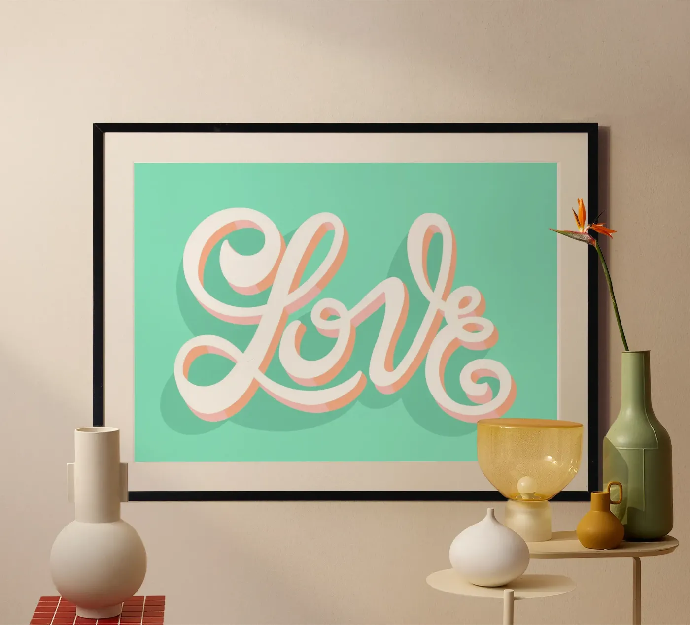 Love 01 poster by Art House