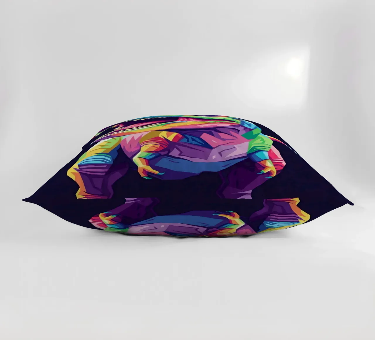 T-REX colorato pop art cuscino da Wild Life studio