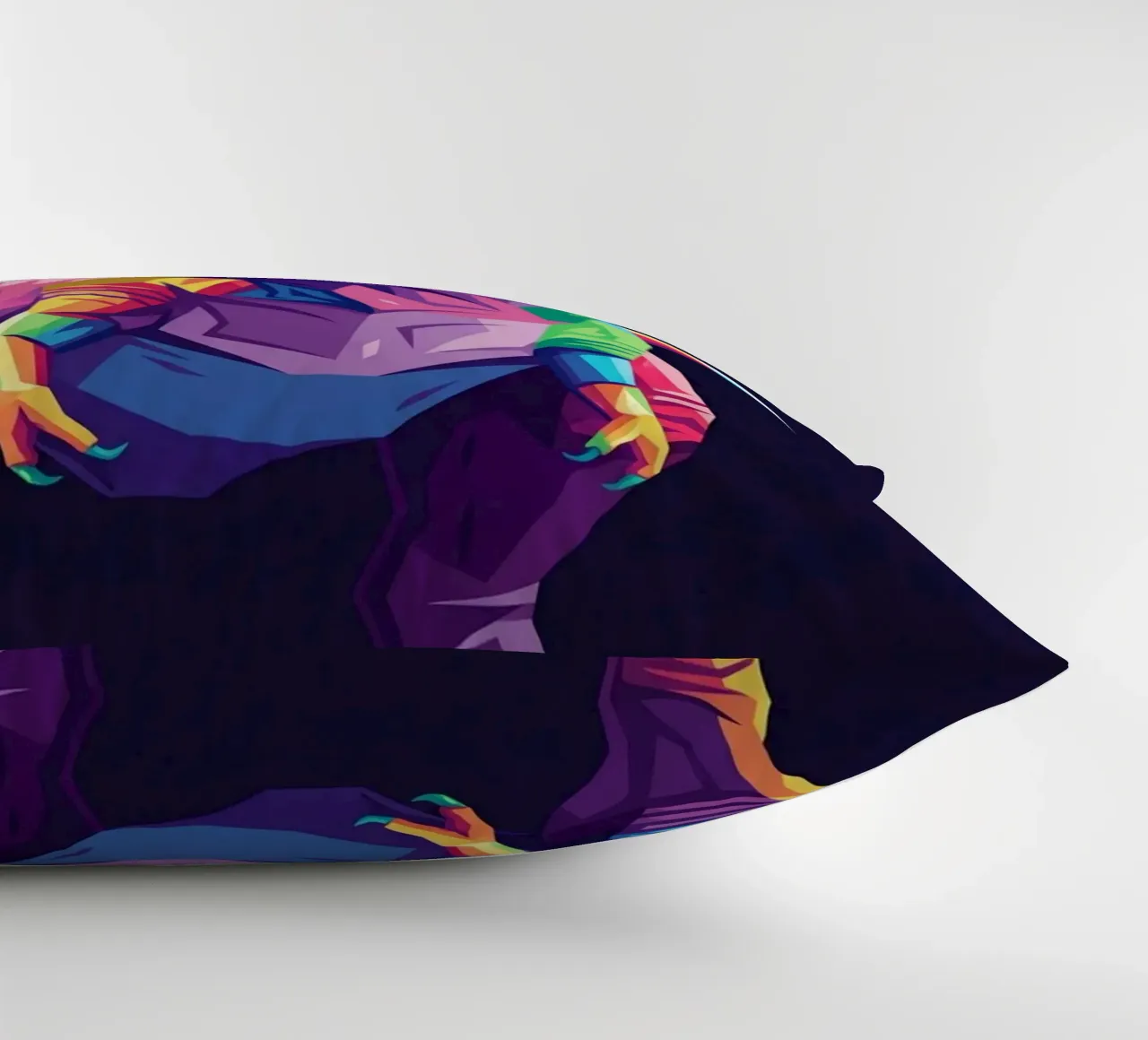 T-REX colorato pop art cuscino da Wild Life studio