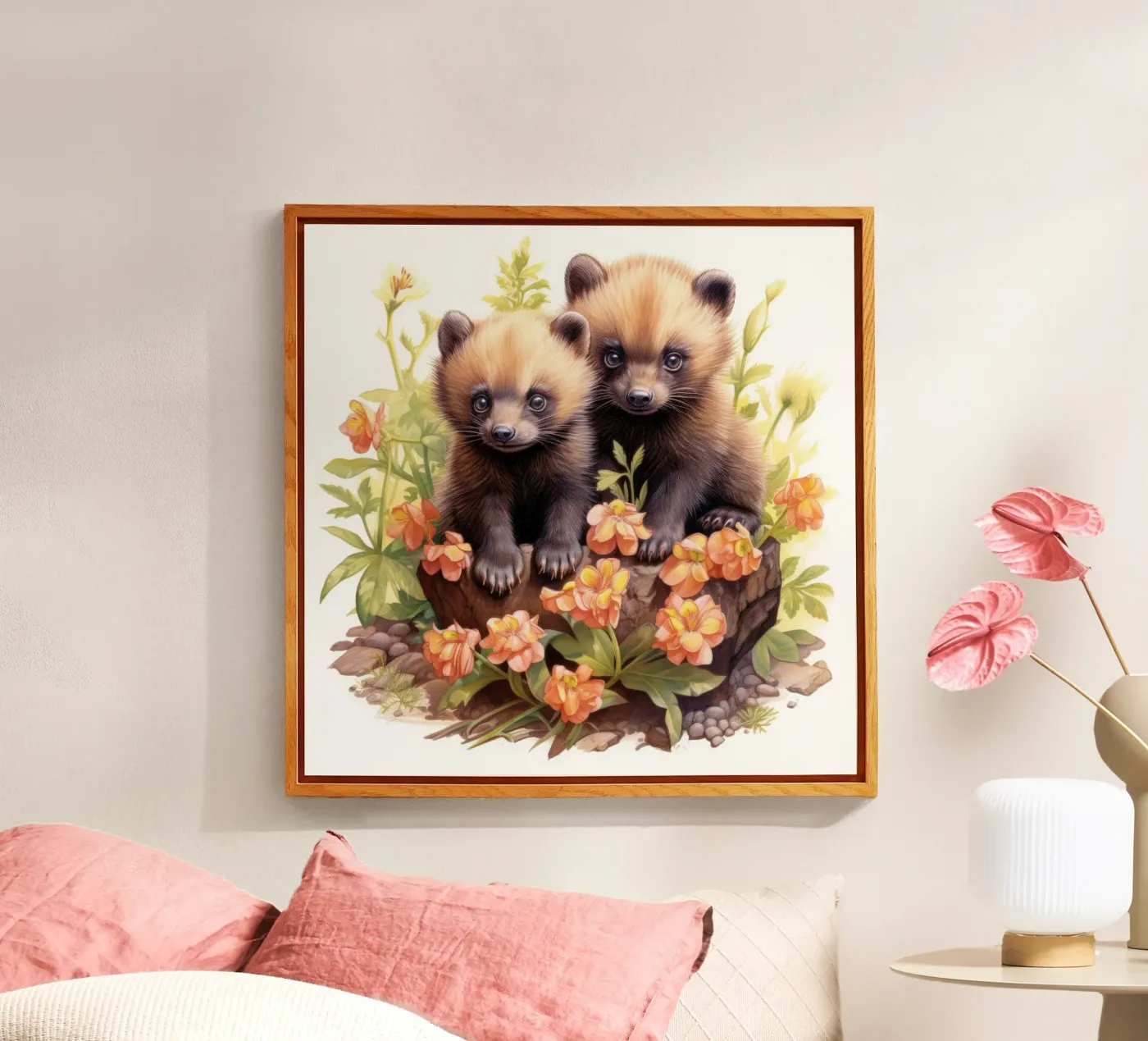 Bébés Wolverines plexiglas de Happy Littles