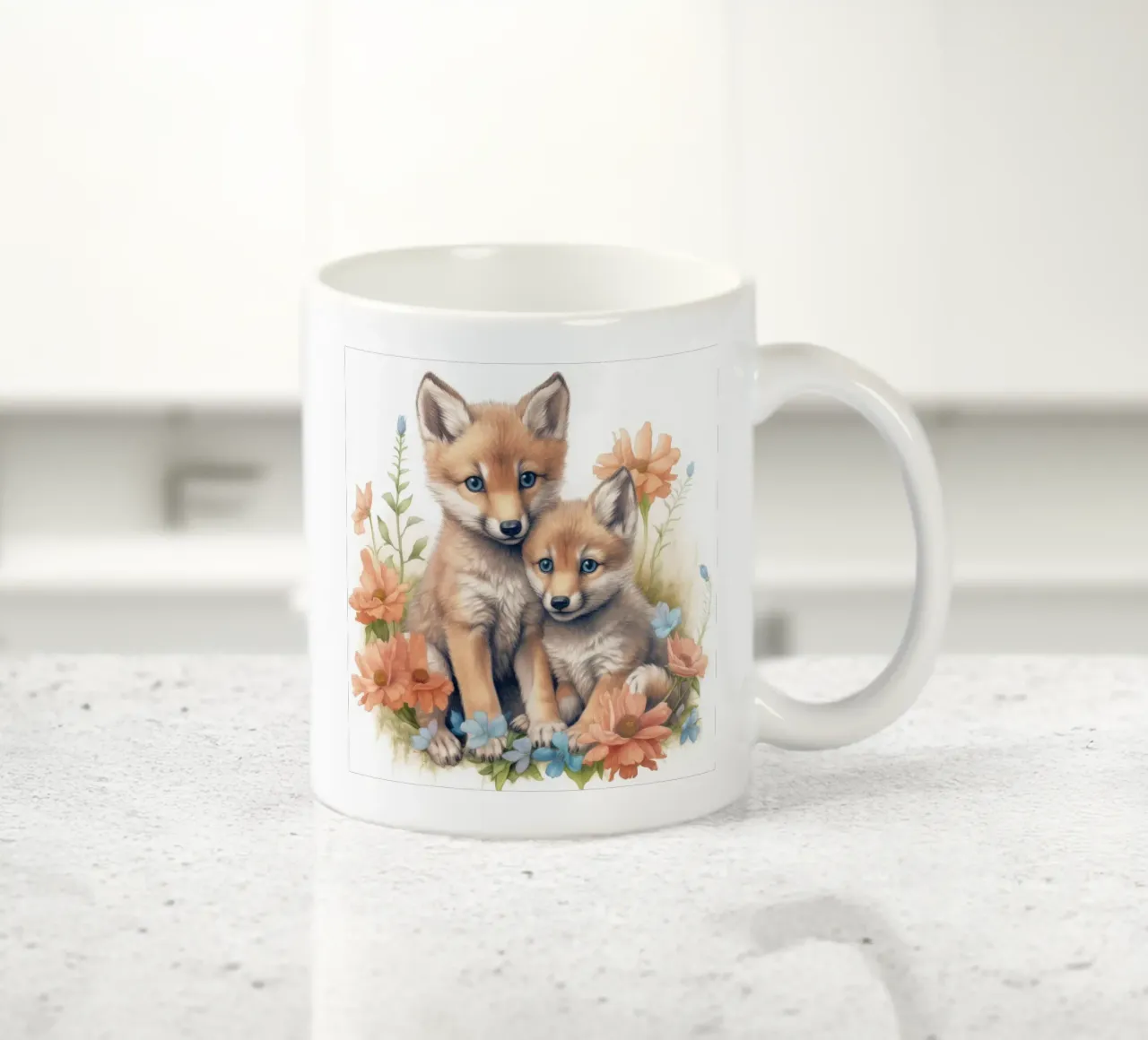 Piccoli lupi tazza in ceramica da Happy Littles